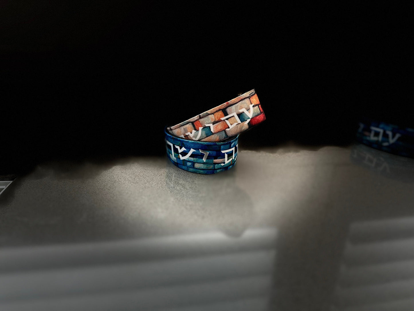 Am Yisrael Chai Neoprene Wristbands, Comfy, Stretchable Bracelets, Jewish pride, men and women Jewish gift, Judaica bracelet