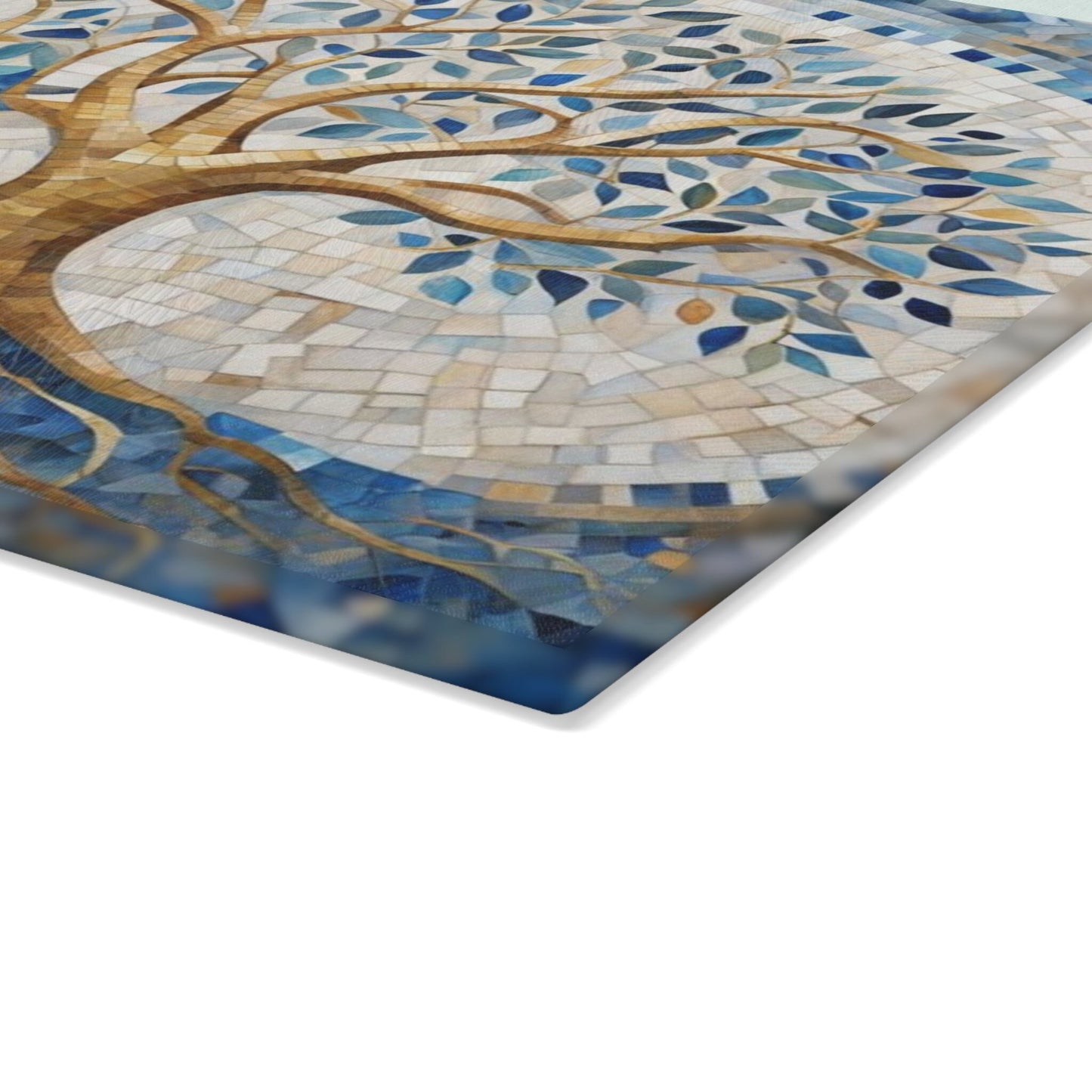 Challah Board – Shabbos Shabbat Tray with Shalom Hebrew, Tempered Glass Jewish Wedding Gift, Judaica for Shabbat Table