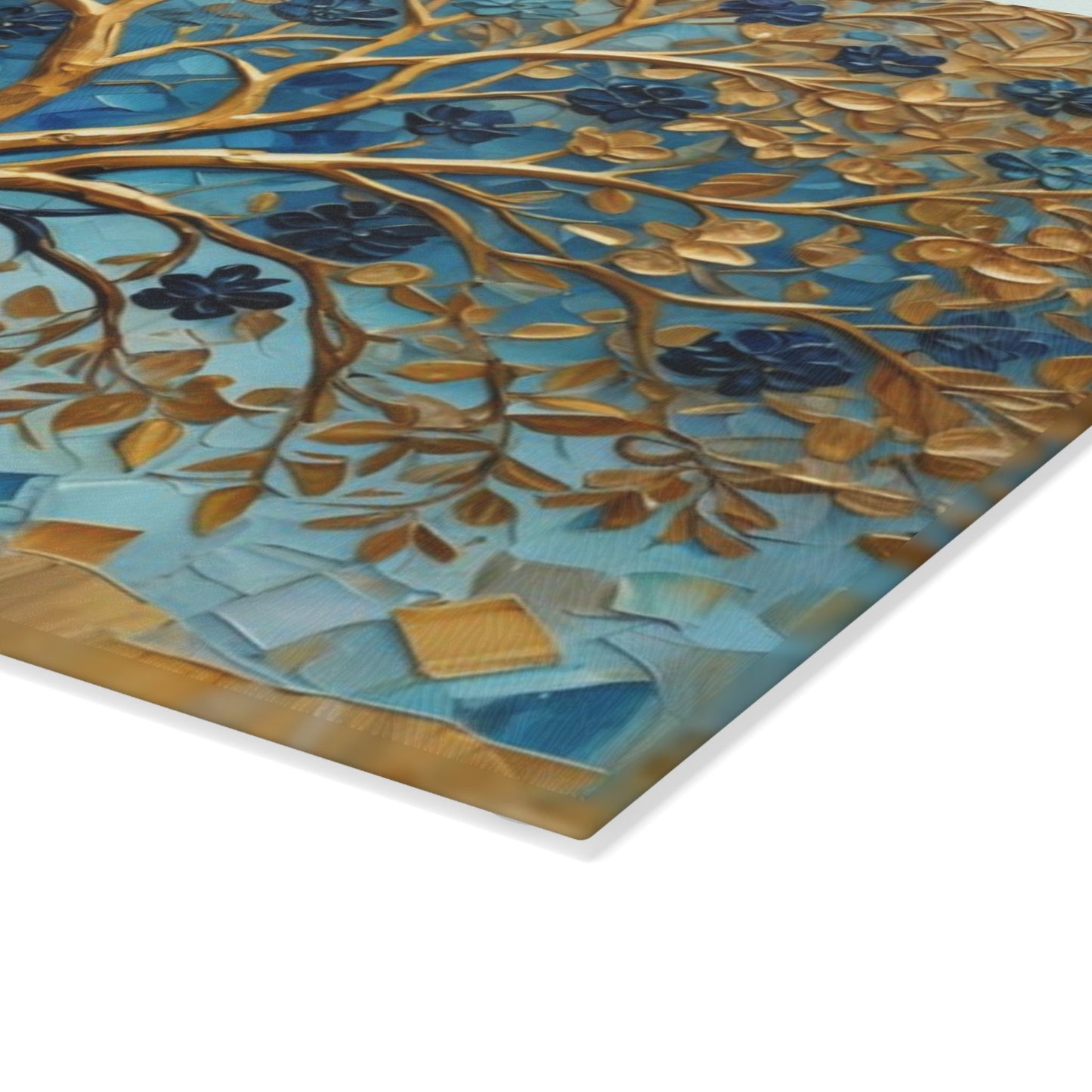 Challah Board – Shabbos Shabbat Tray with Shalom Hebrew, Tempered Glass Jewish Wedding Gift, Judaica for Shabbat Table