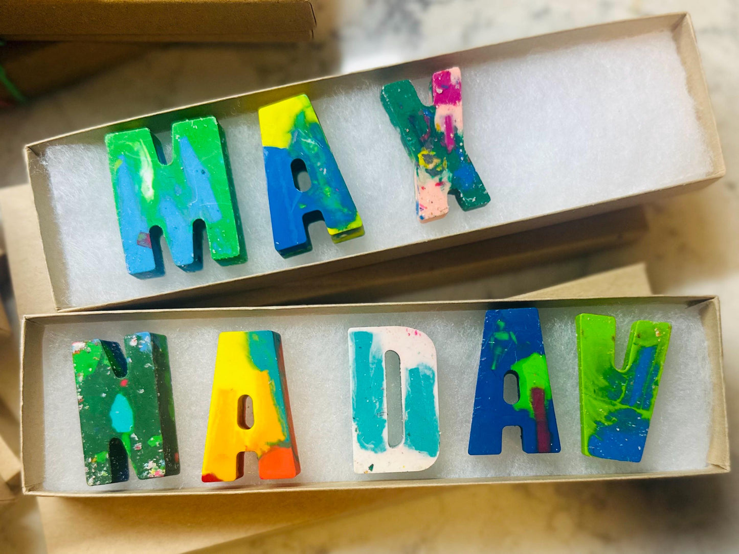 Personalized Name Crayons