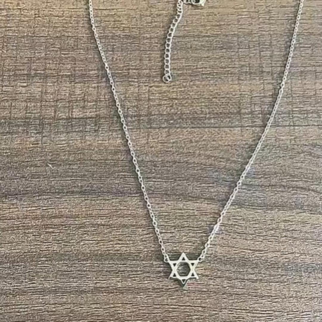 Dainty Star of David Necklace