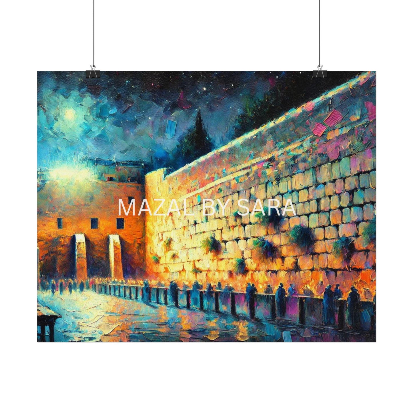 Kotel at Night 1