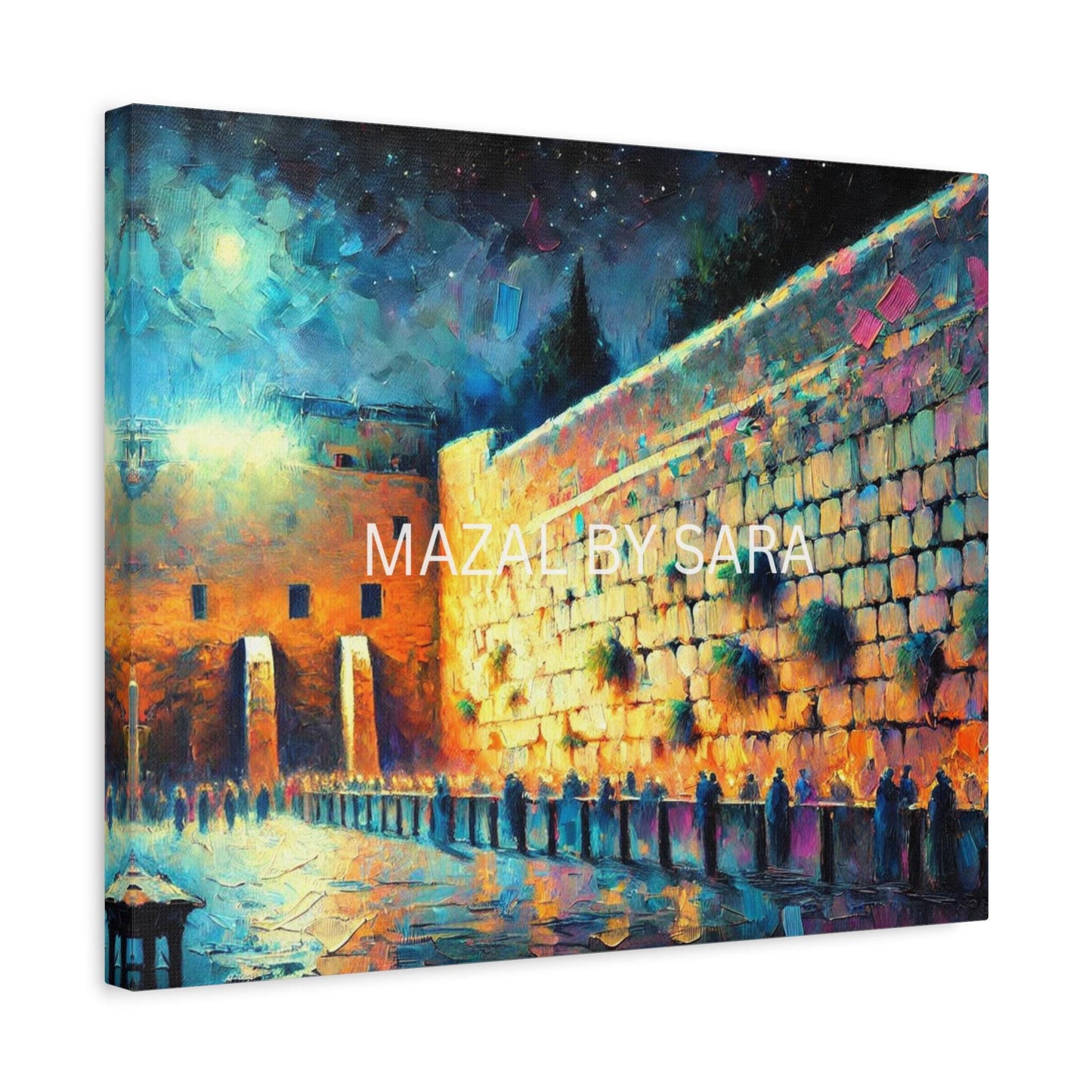 Kotel at Night 1
