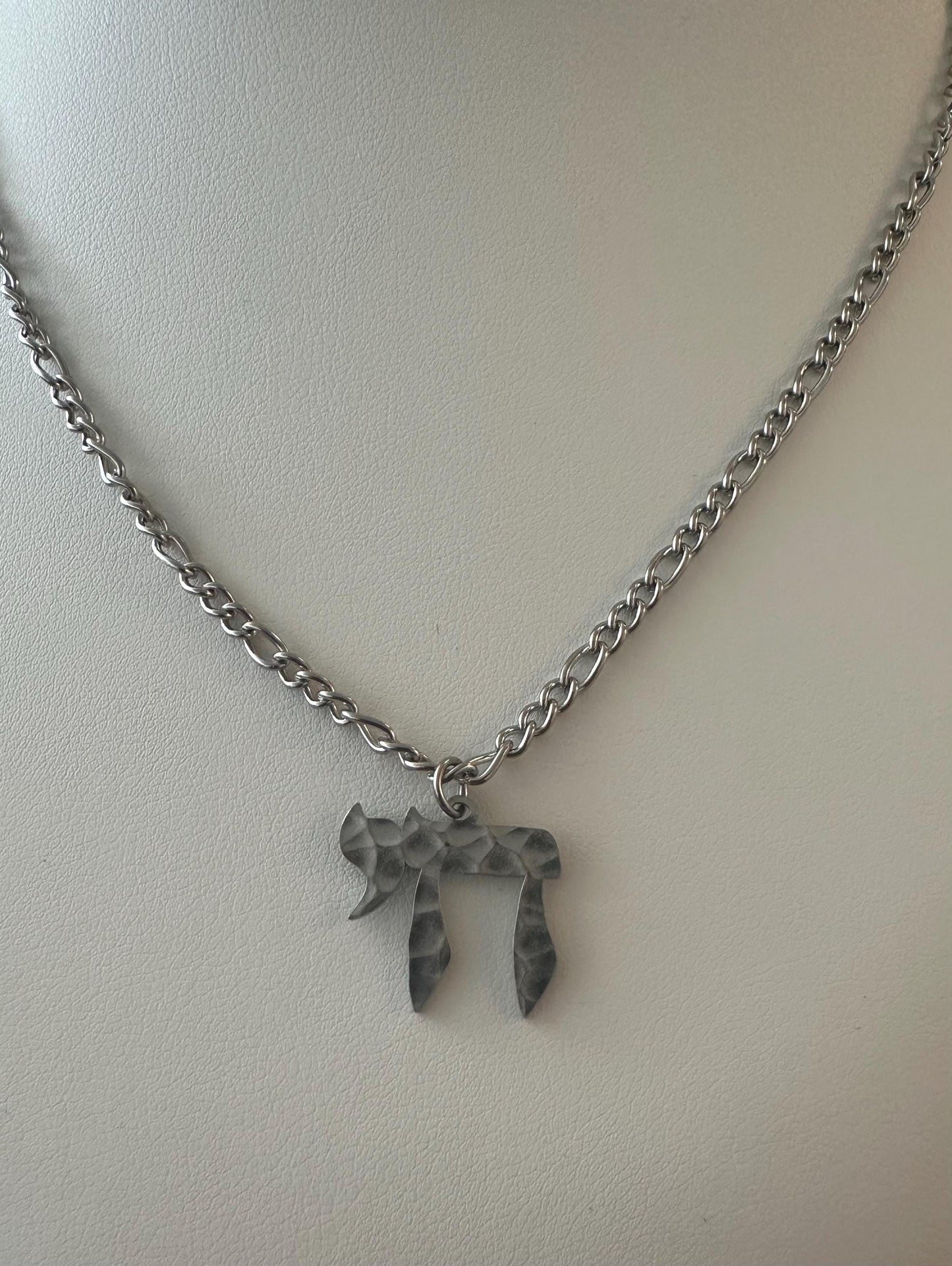 Hammered Chai Necklace