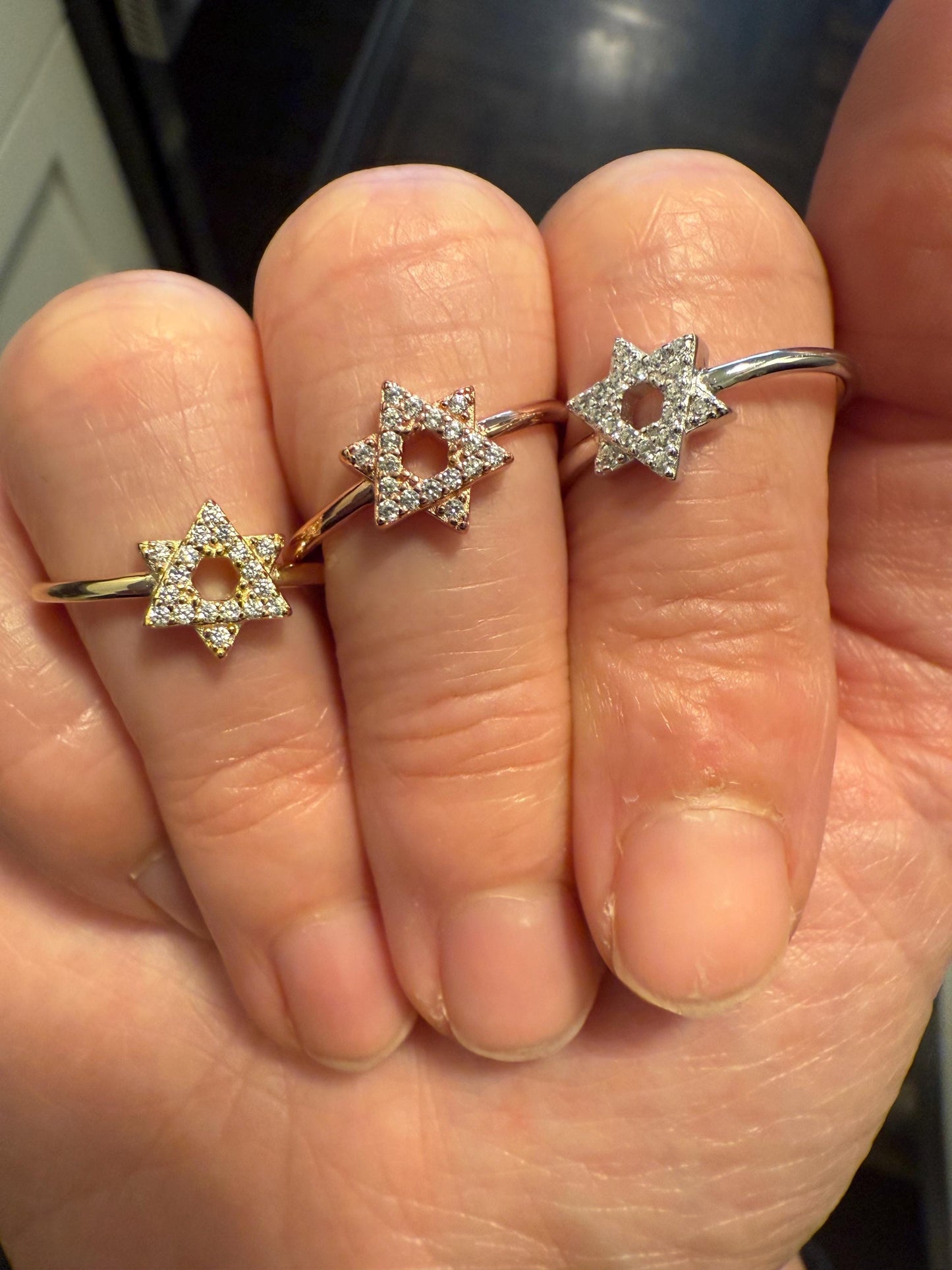 Small Star of David Ring