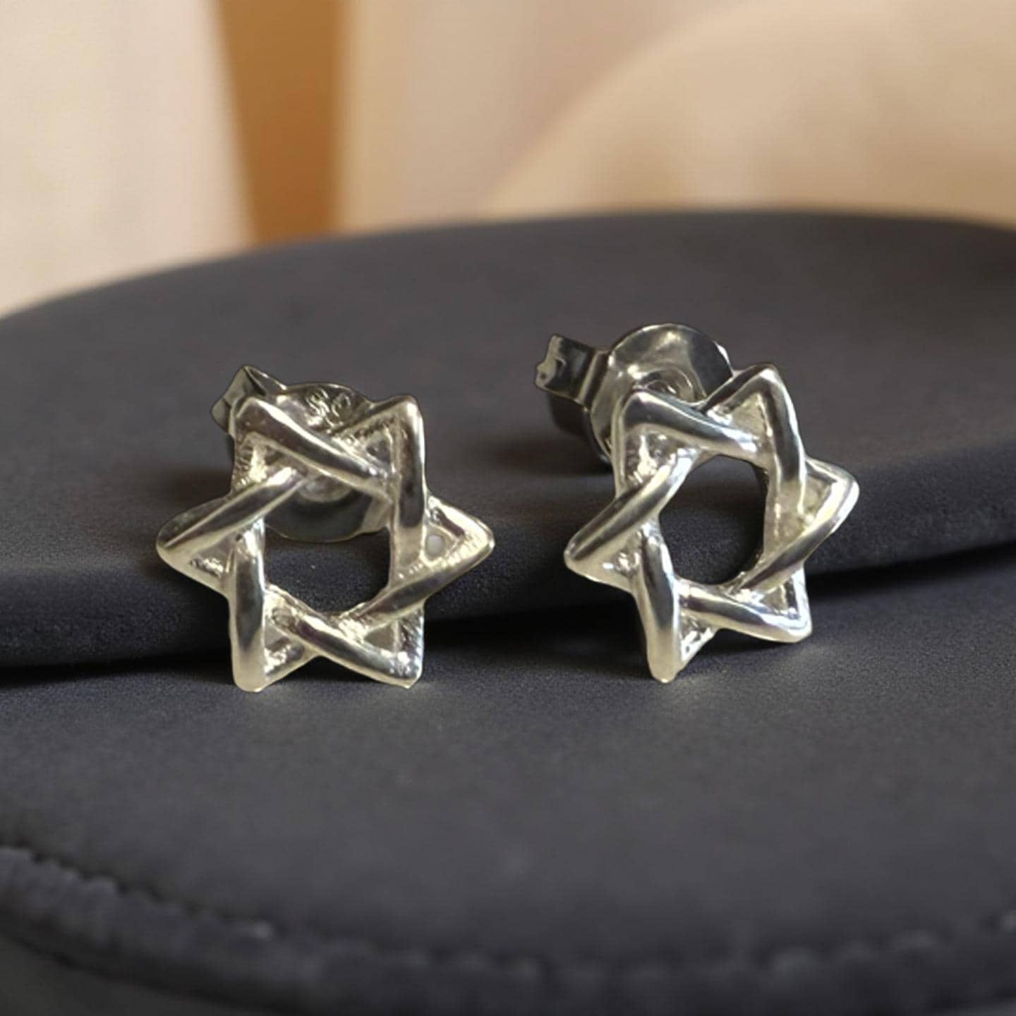 Sterling Silver Star of David Earrings – Meaningful Jewish Jewelry