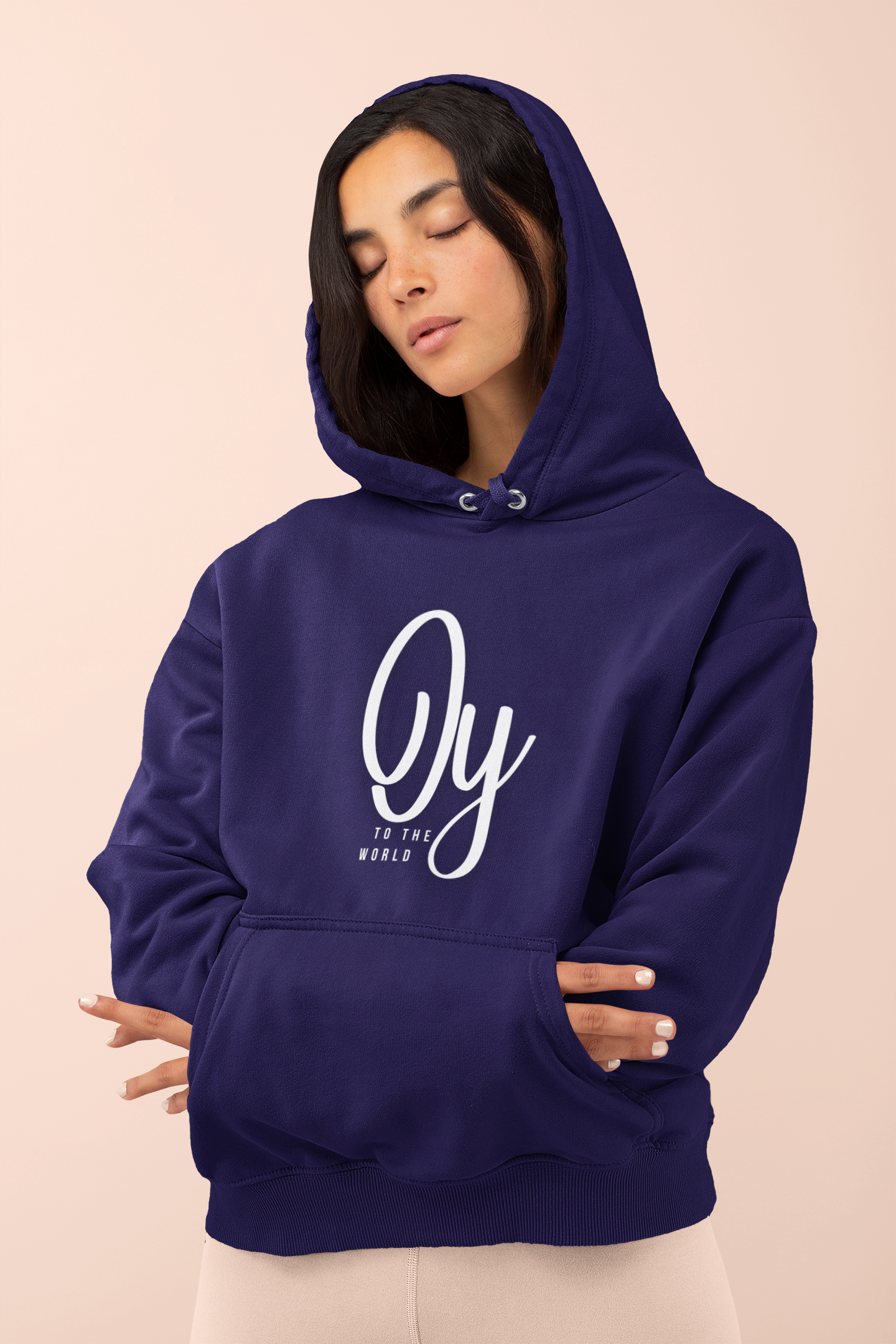 Oy to the World Hoodie – Funny Jewish Holiday Sweatshirt