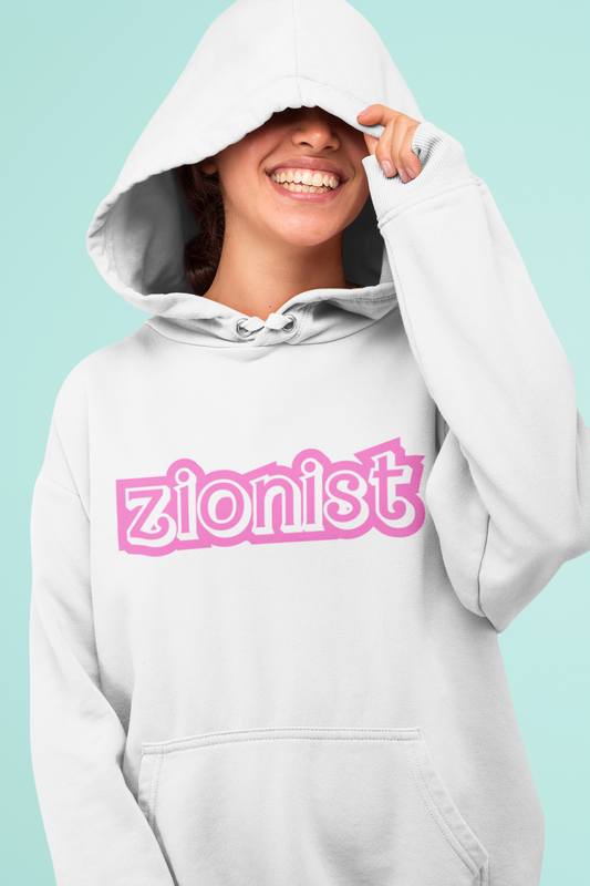 Zionist Hoodie - Barbie font
