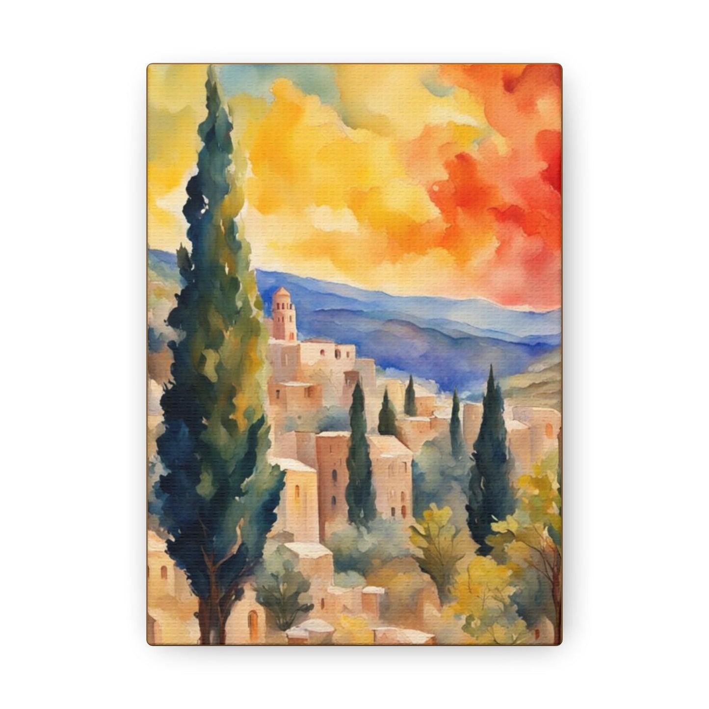 Jerusalem Hills- Wall Art