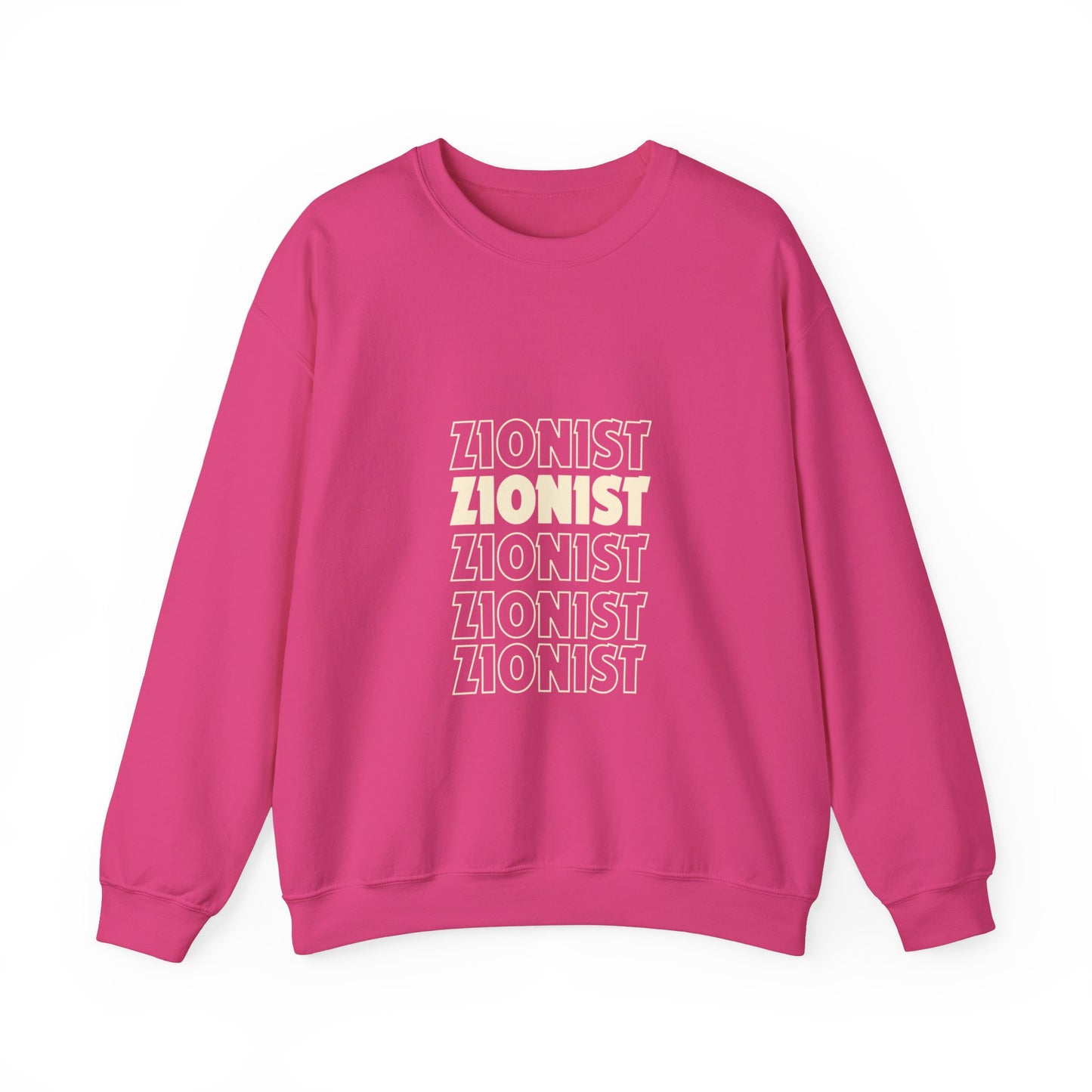 Zionist Pride Unisex Crewneck Sweatshirt