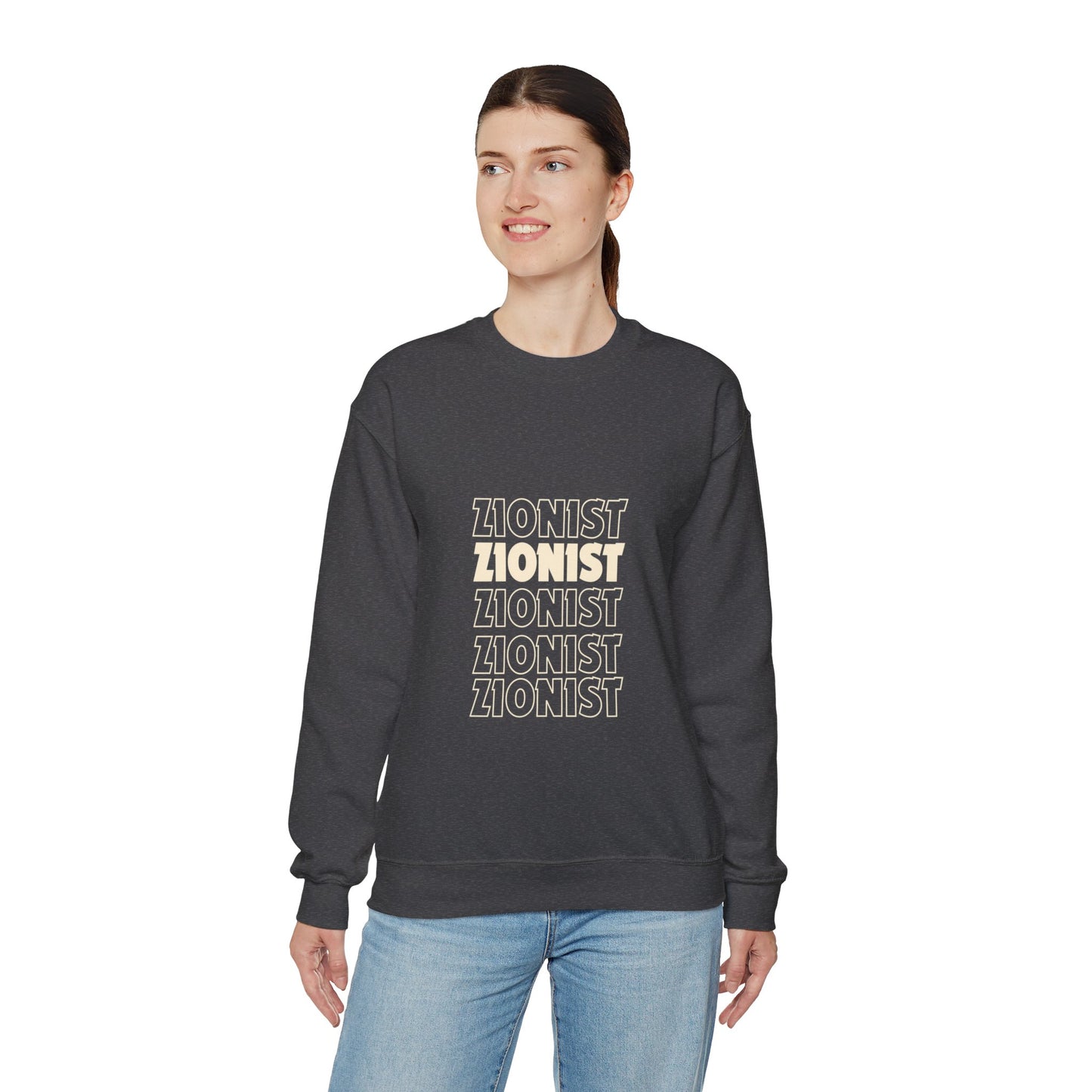 Zionist Pride Unisex Crewneck Sweatshirt