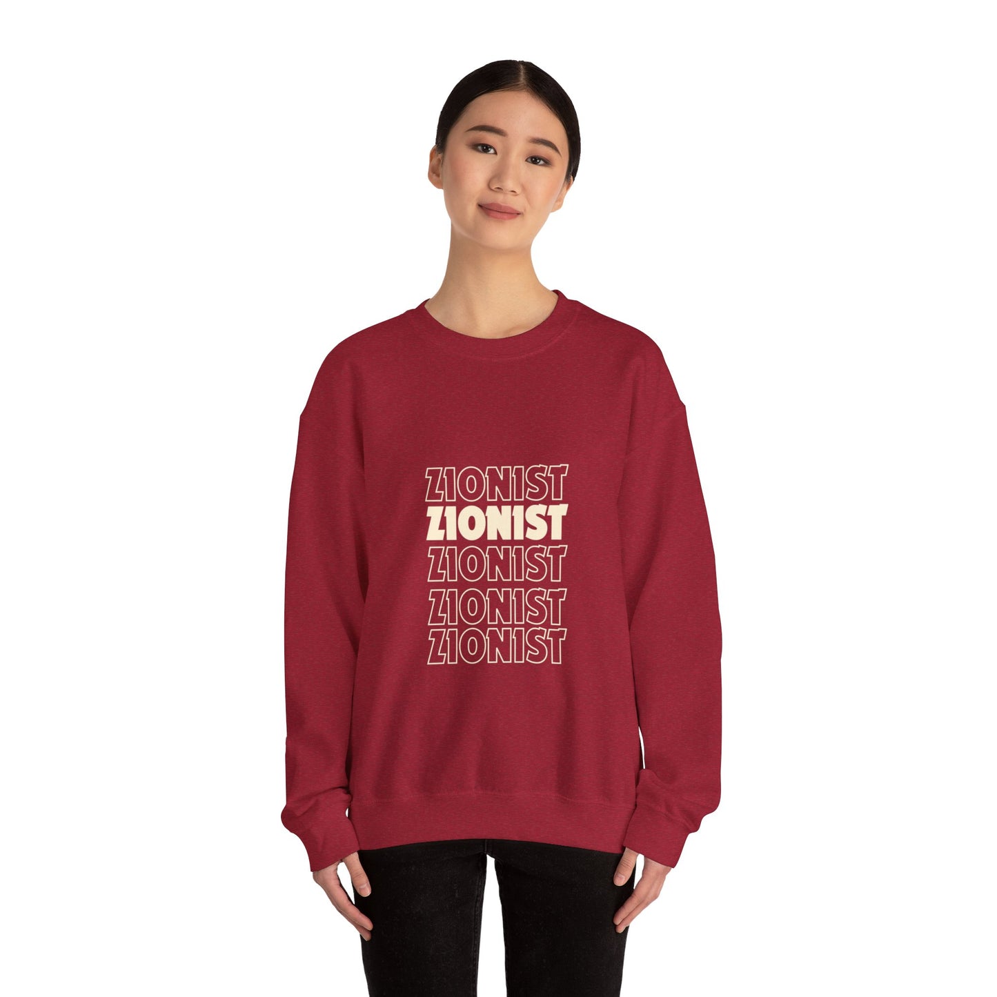 Zionist Pride Unisex Crewneck Sweatshirt