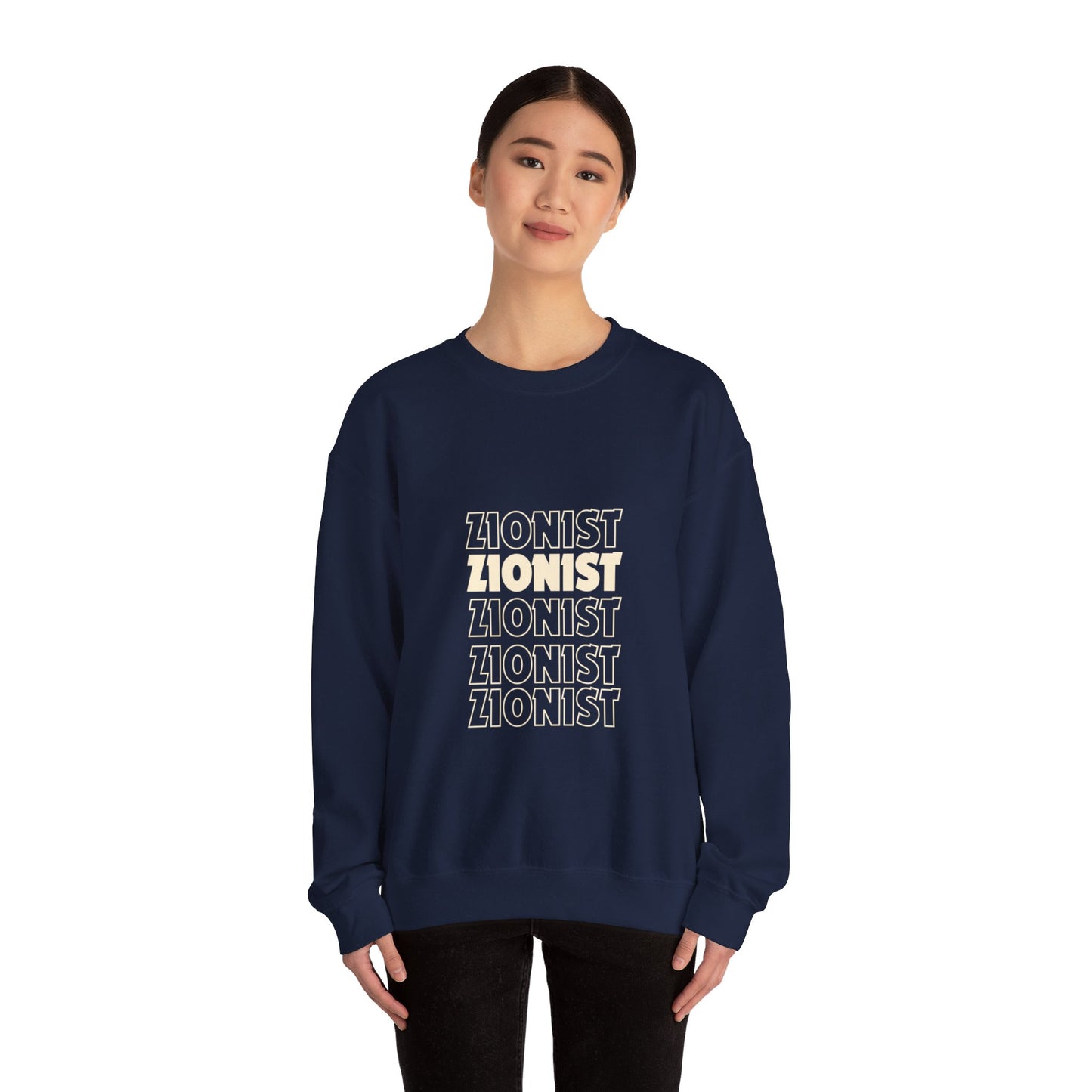 Zionist Pride Unisex Crewneck Sweatshirt