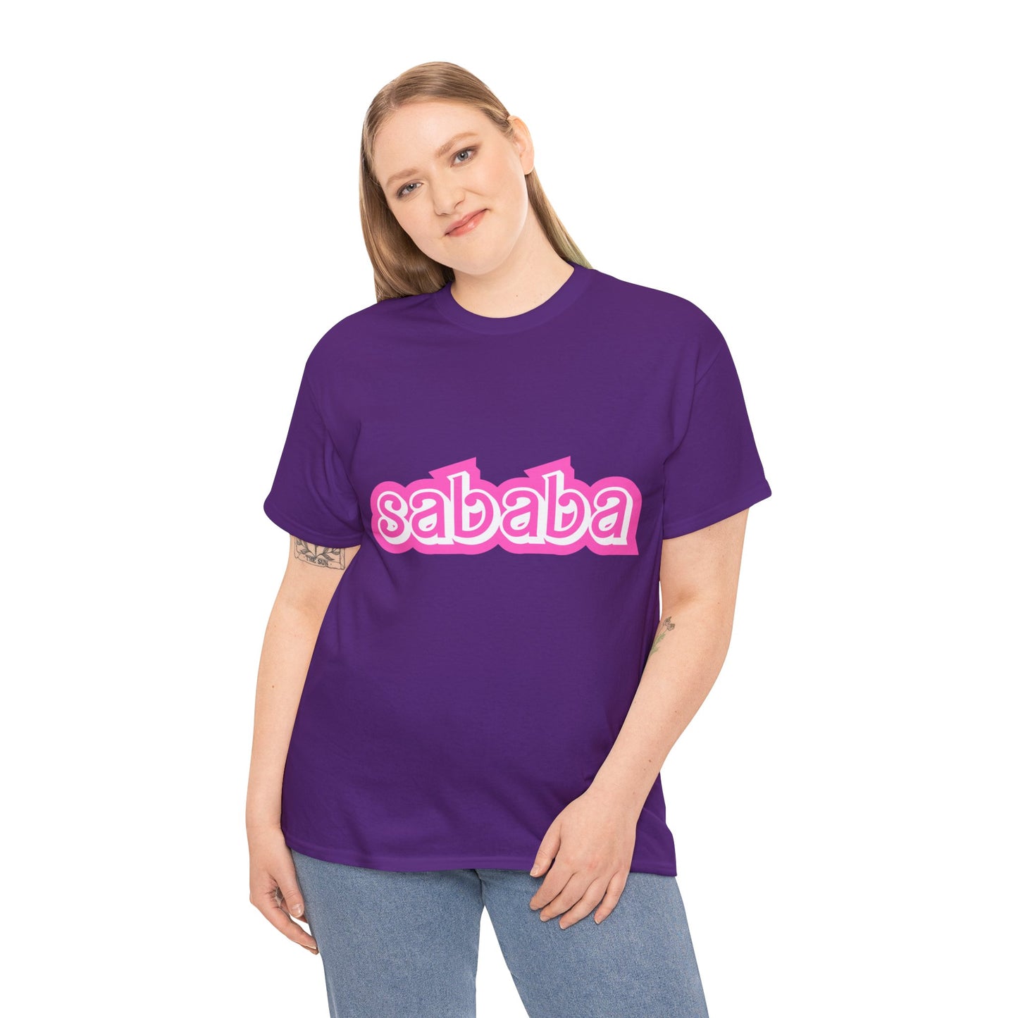 Sababa Unisex Heavy Cotton Te