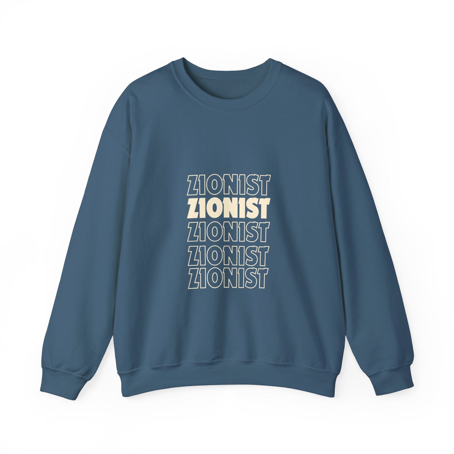 Zionist Pride Unisex Crewneck Sweatshirt