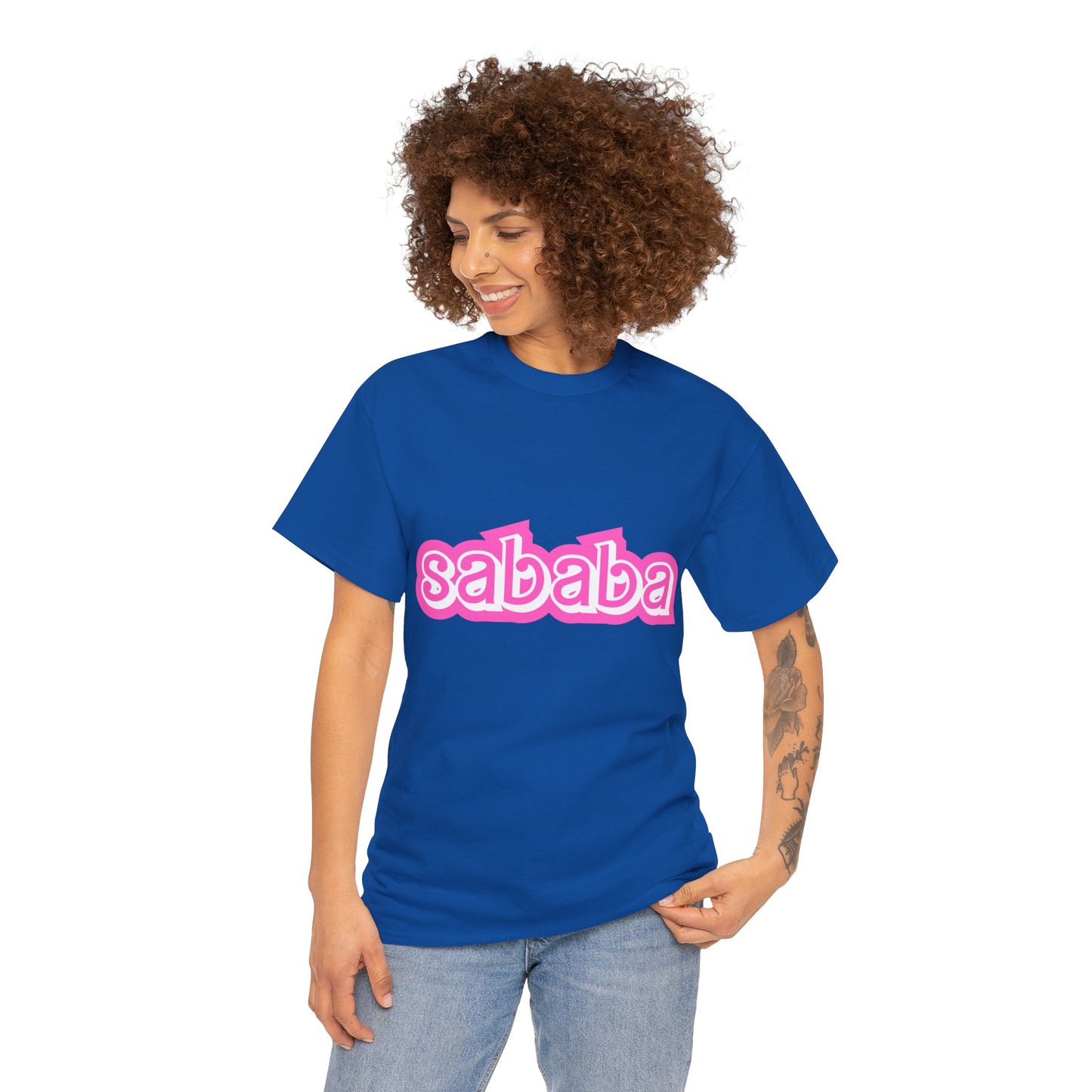 Sababa Unisex Heavy Cotton Te