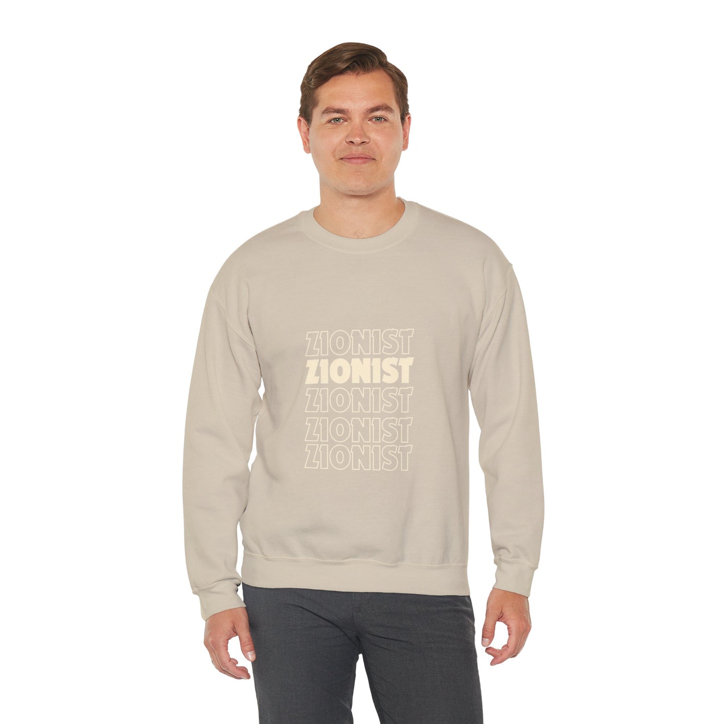 Zionist Pride Unisex Crewneck Sweatshirt