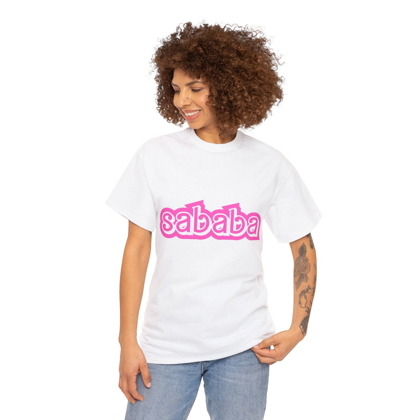 Sababa Unisex Heavy Cotton Te