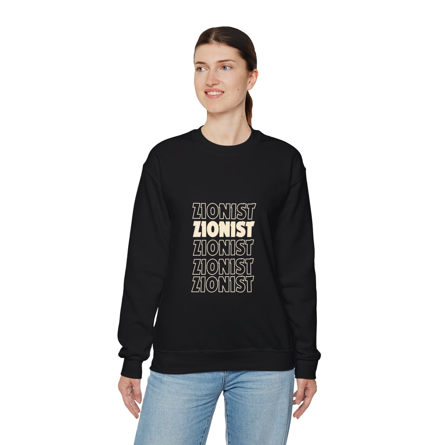 Zionist Pride Unisex Crewneck Sweatshirt