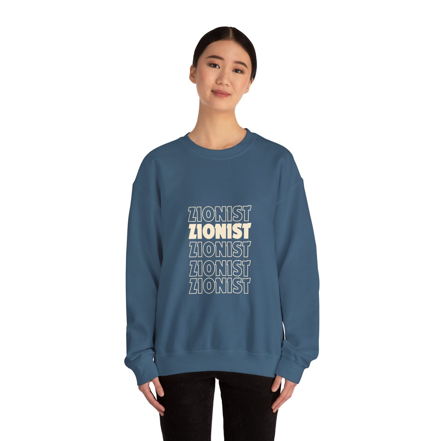 Zionist Pride Unisex Crewneck Sweatshirt