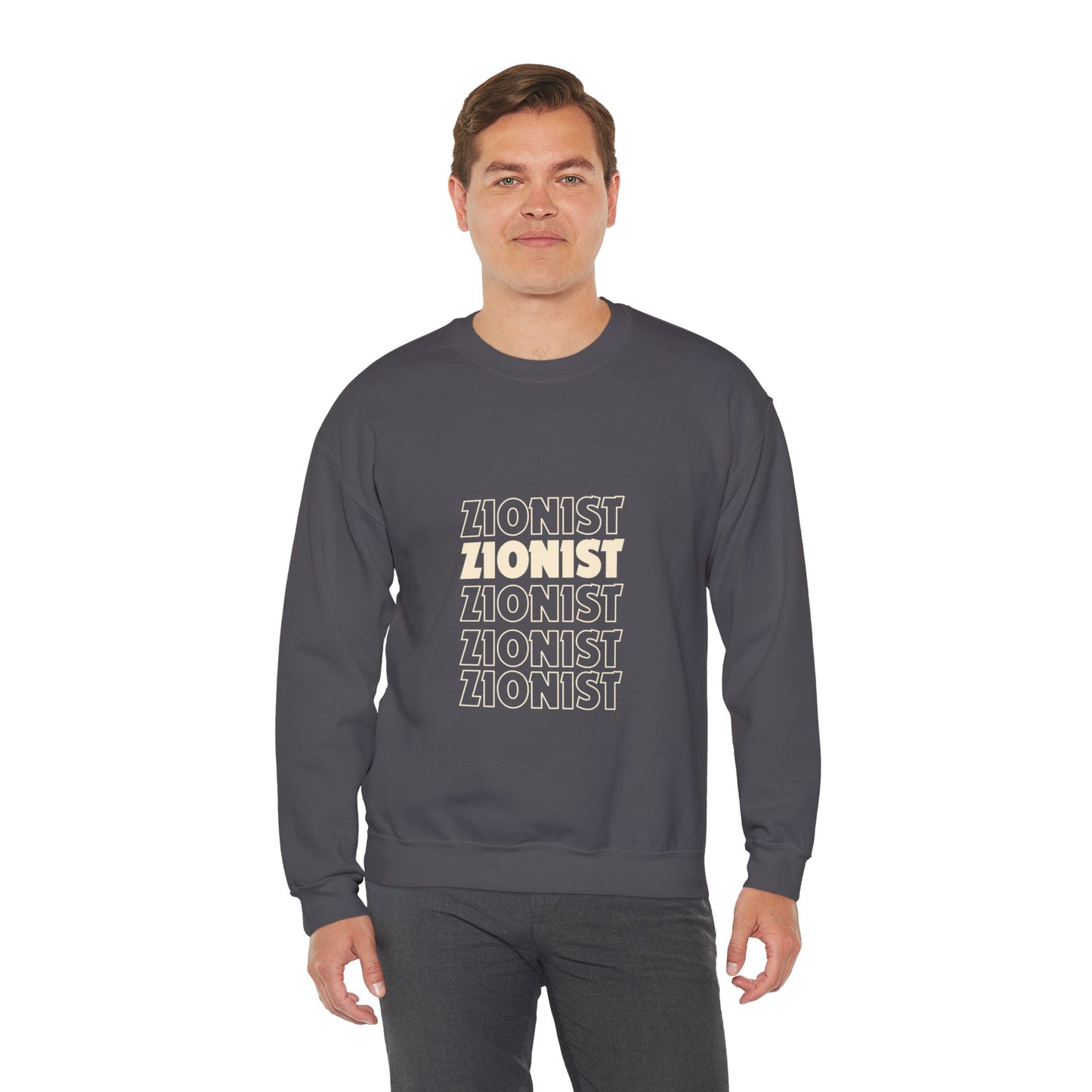 Zionist Pride Unisex Crewneck Sweatshirt