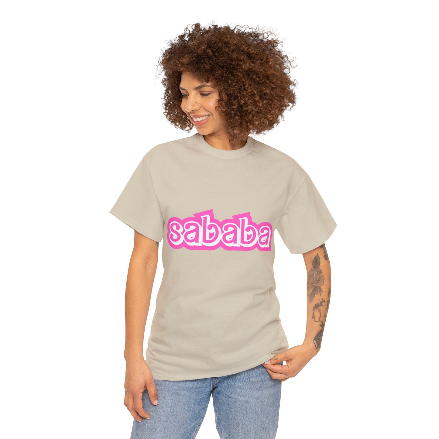 Sababa Unisex Heavy Cotton Te