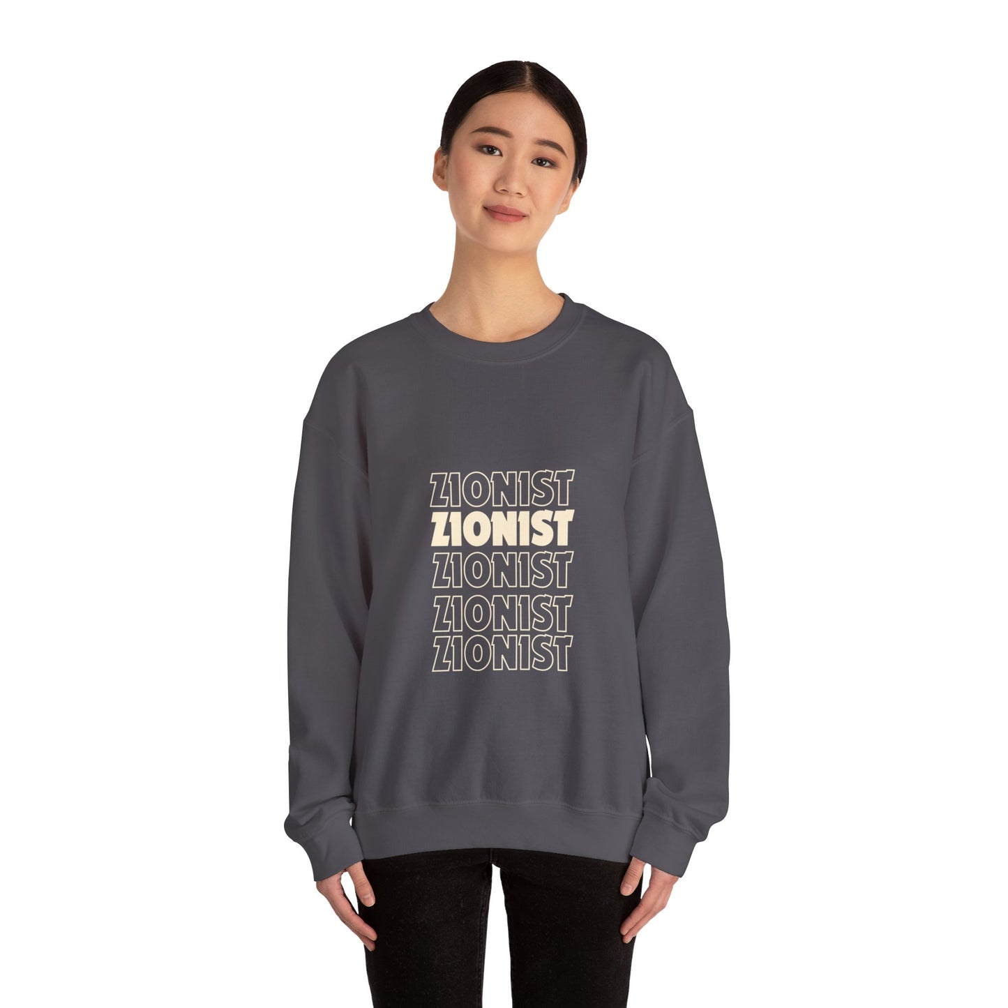 Zionist Pride Unisex Crewneck Sweatshirt