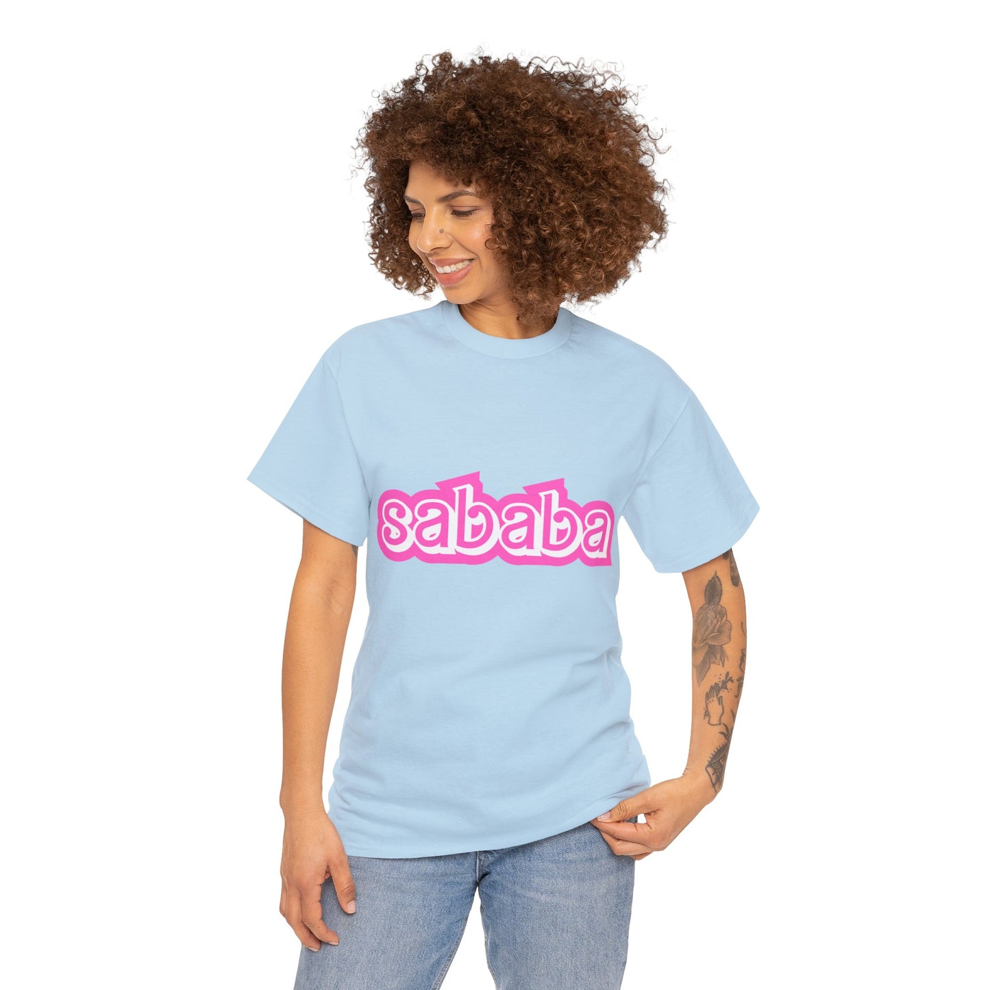 Sababa Unisex Heavy Cotton Te