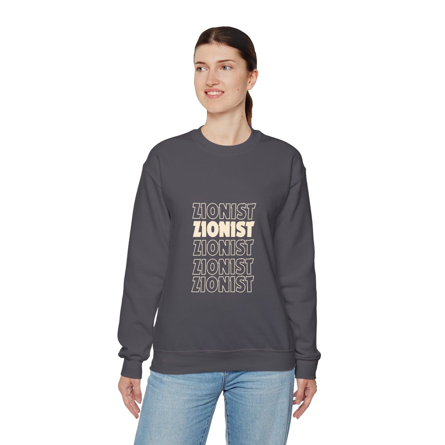 Zionist Pride Unisex Crewneck Sweatshirt