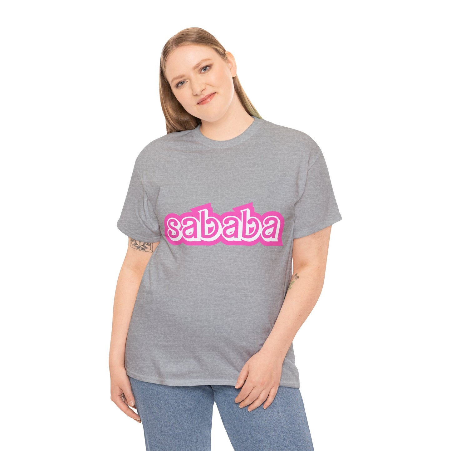 Sababa Unisex Heavy Cotton Te