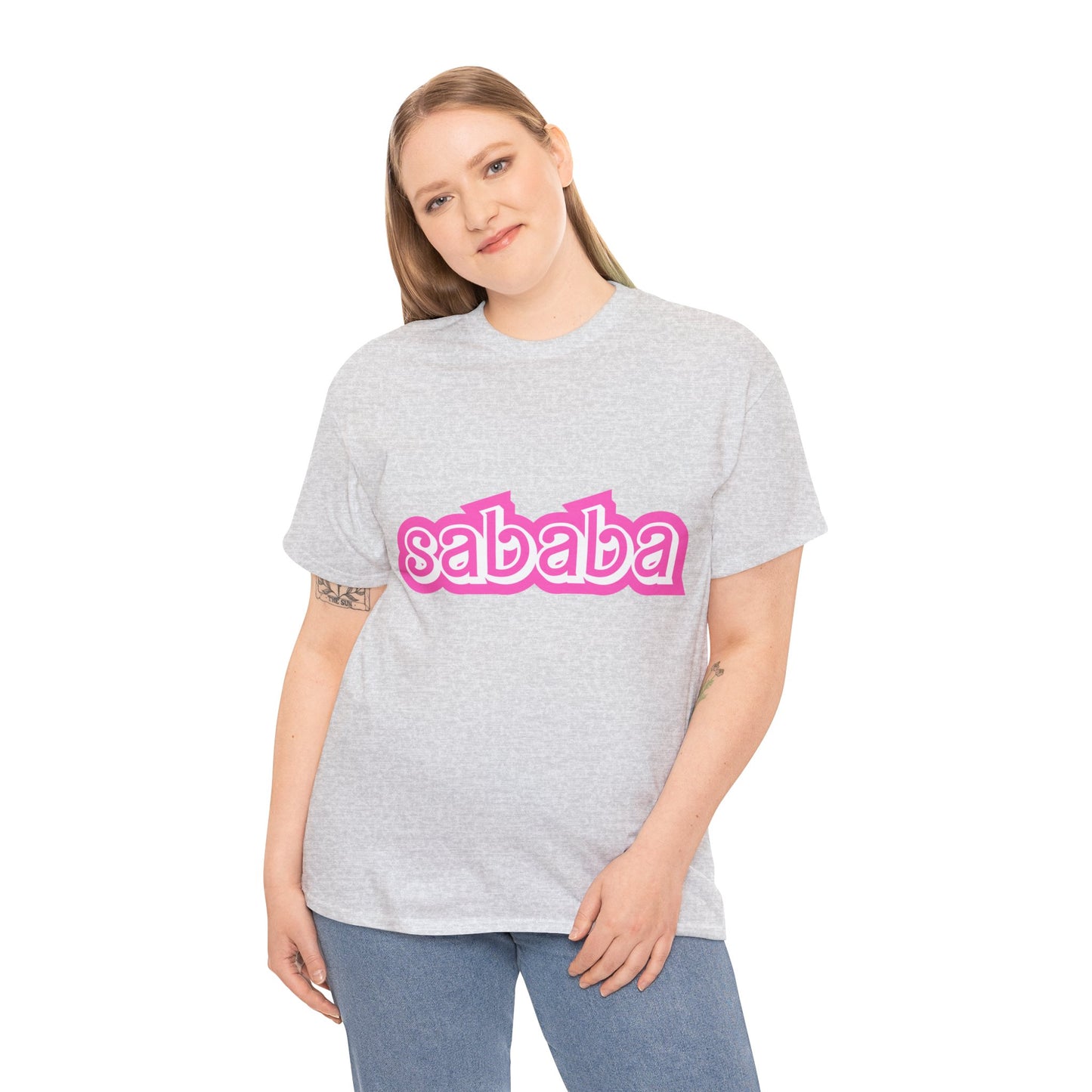 Sababa Unisex Heavy Cotton Te