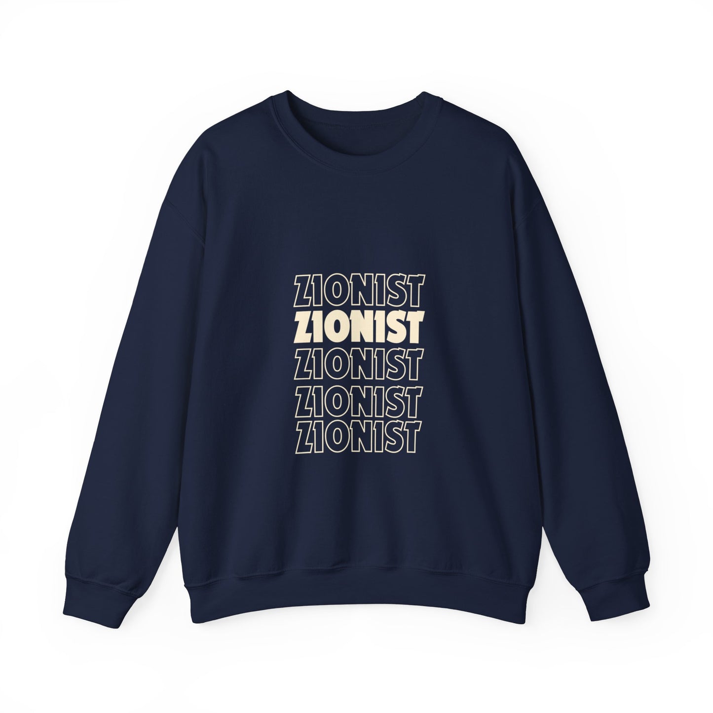 Zionist Pride Unisex Crewneck Sweatshirt