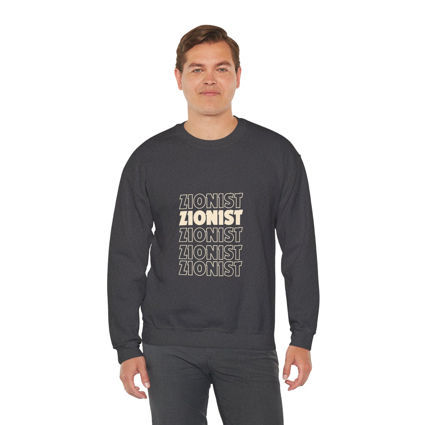 Zionist Pride Unisex Crewneck Sweatshirt