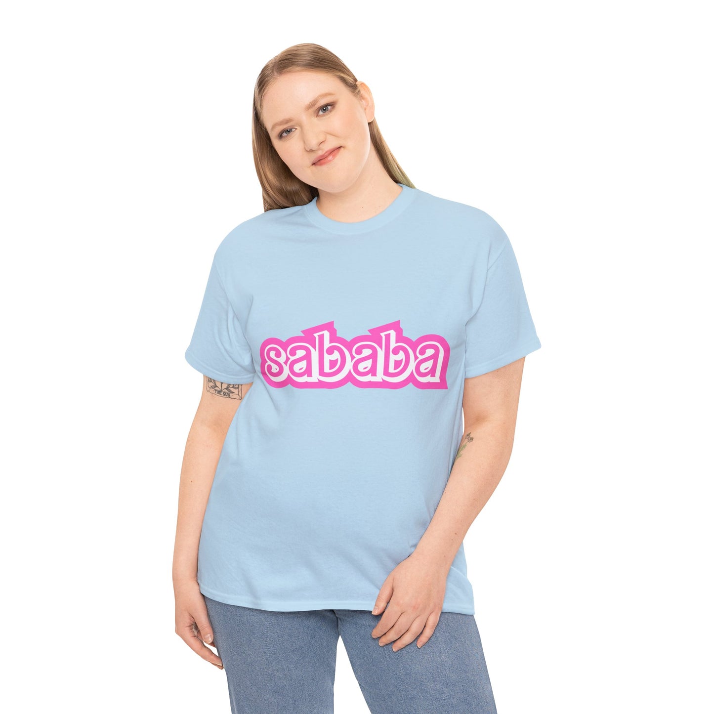 Sababa Unisex Heavy Cotton Te