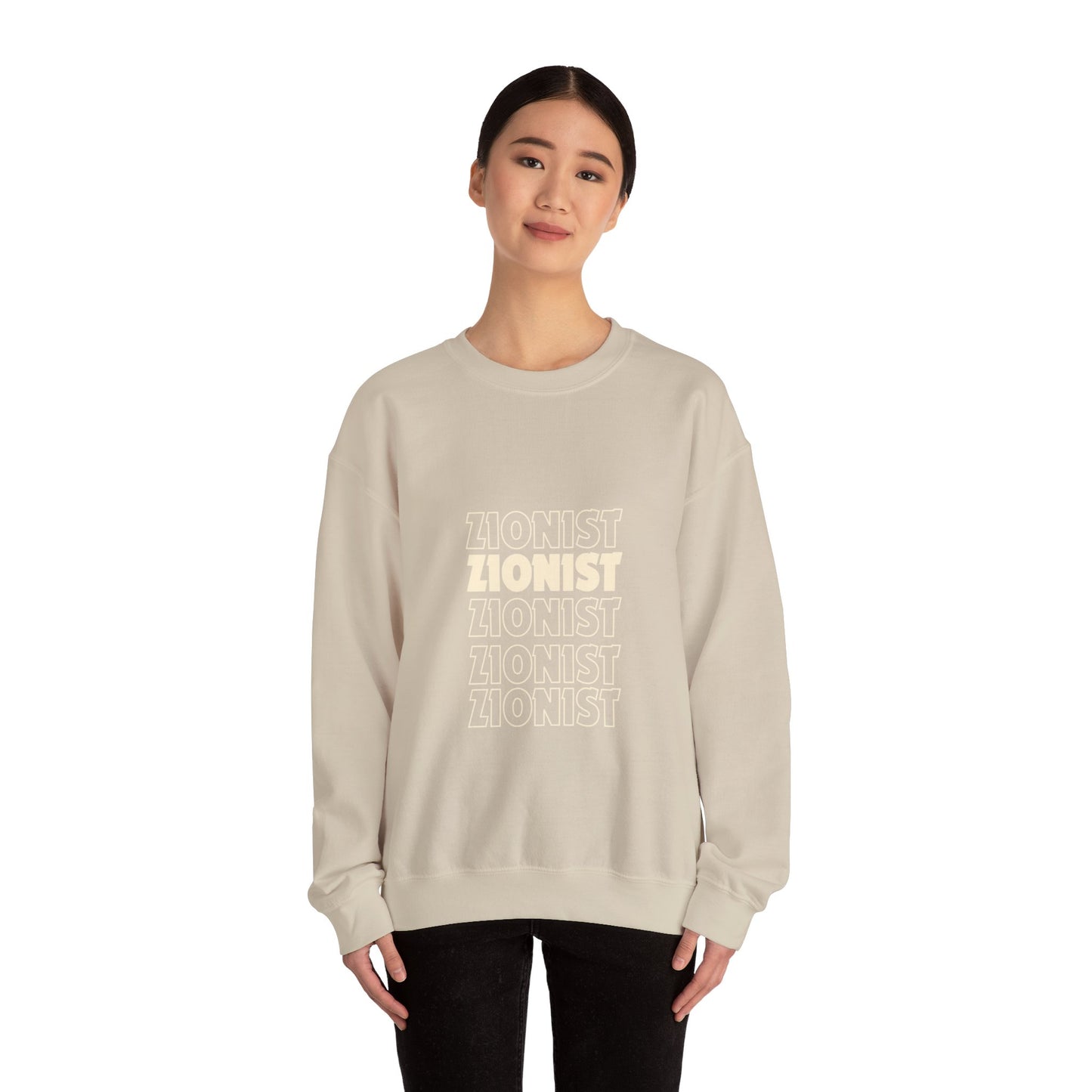 Zionist Pride Unisex Crewneck Sweatshirt