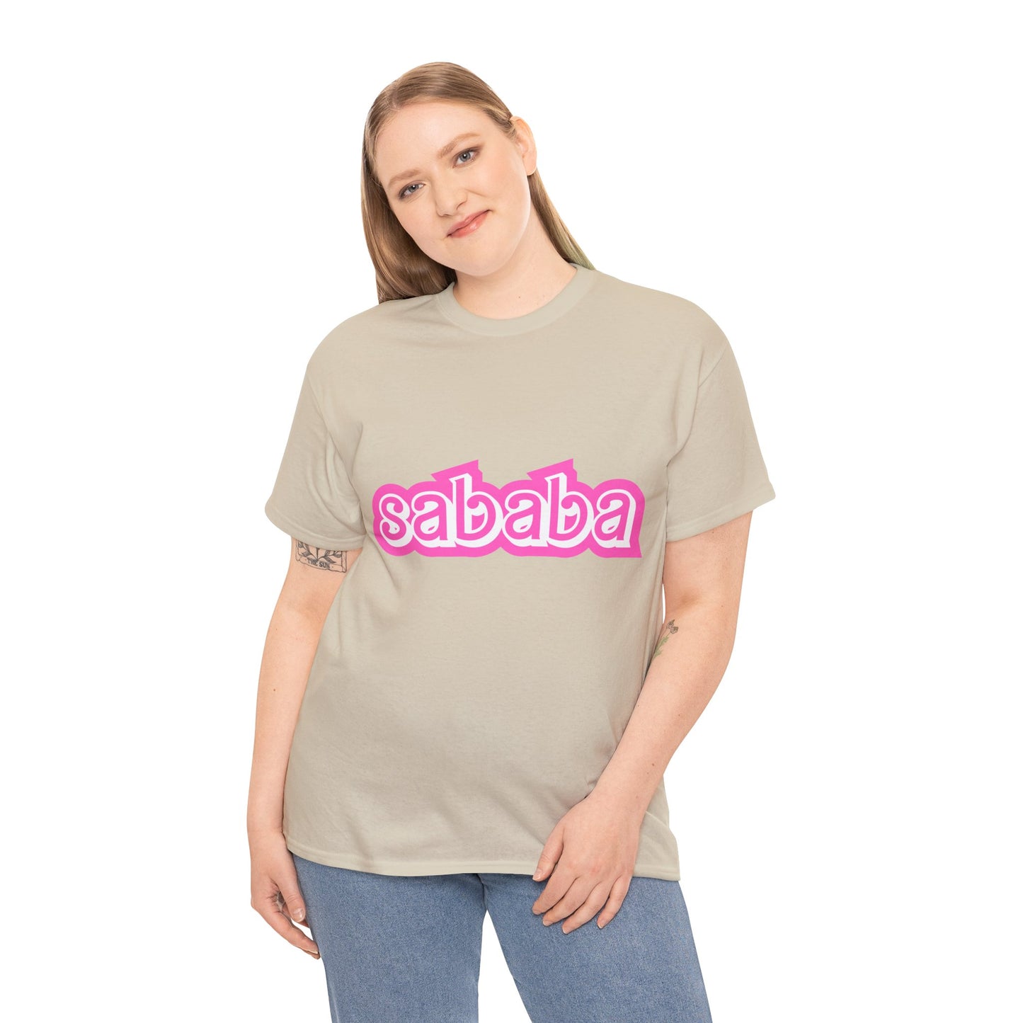 Sababa Unisex Heavy Cotton Te