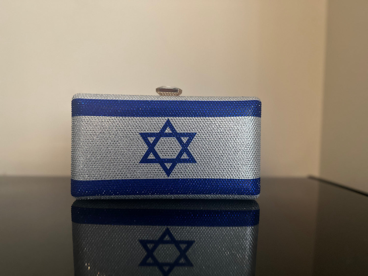 Israel Flag clutch