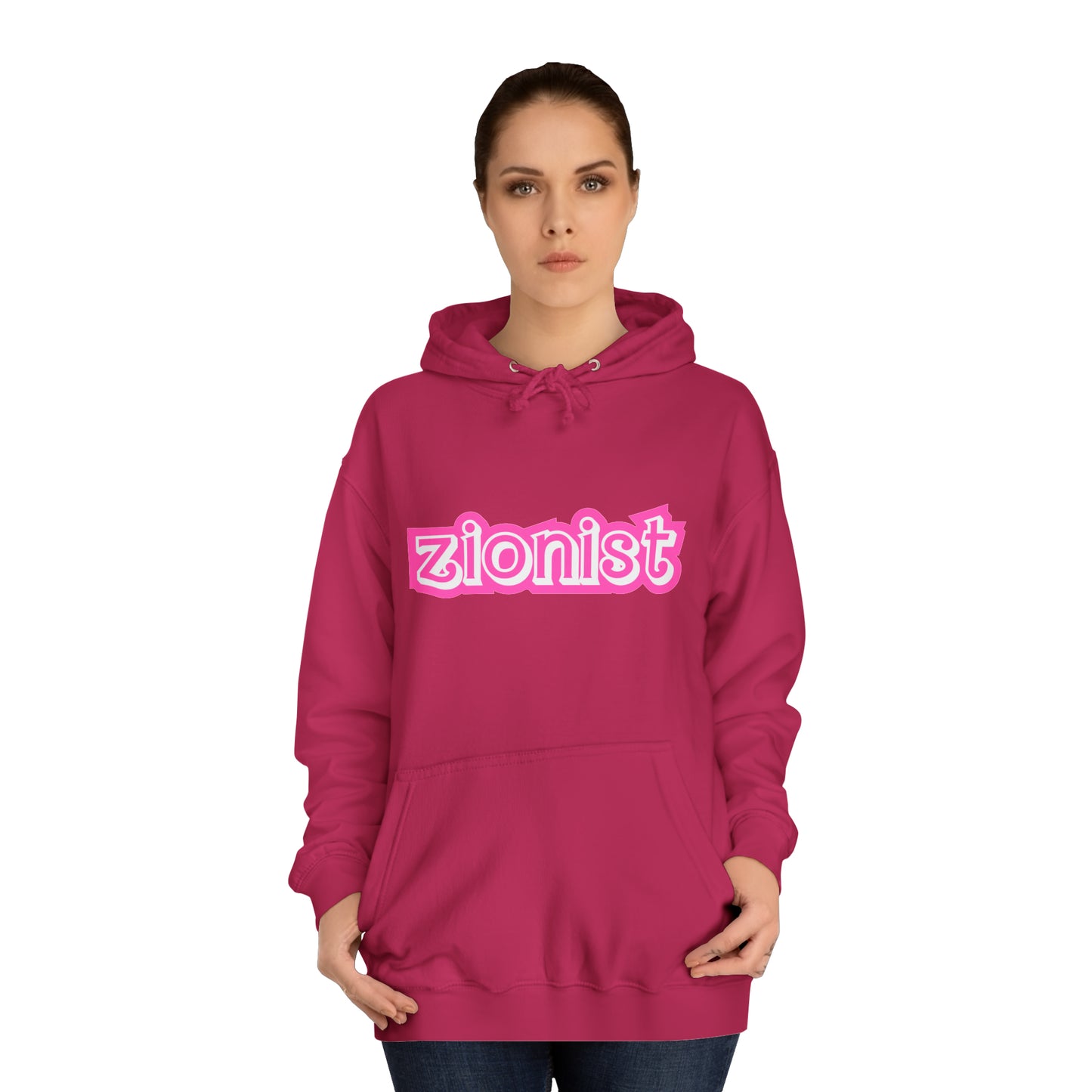 Zionist Sweatshirt- Barbie font