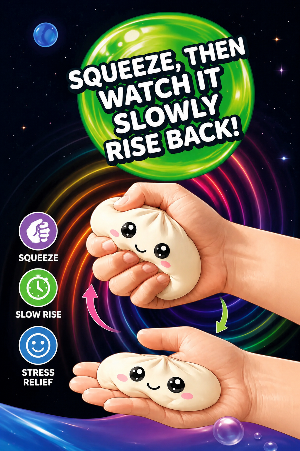 Fun Doh Mystery Slow Rise Dumpling