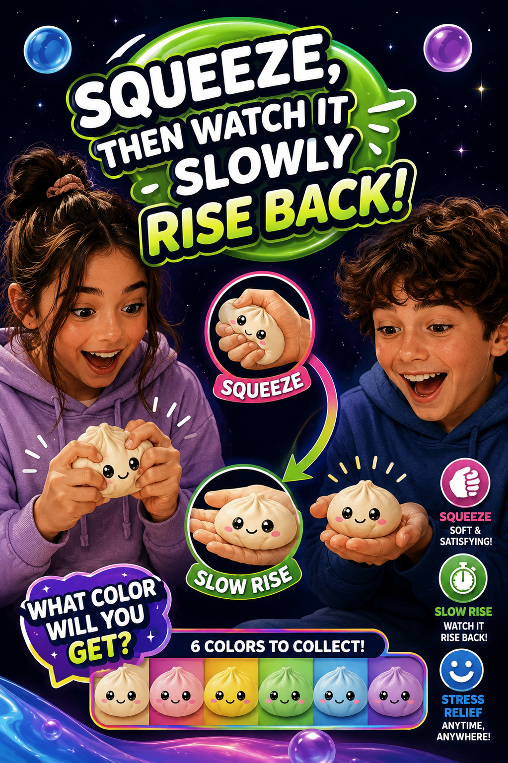 Fun Doh Mystery Slow Rise Dumpling