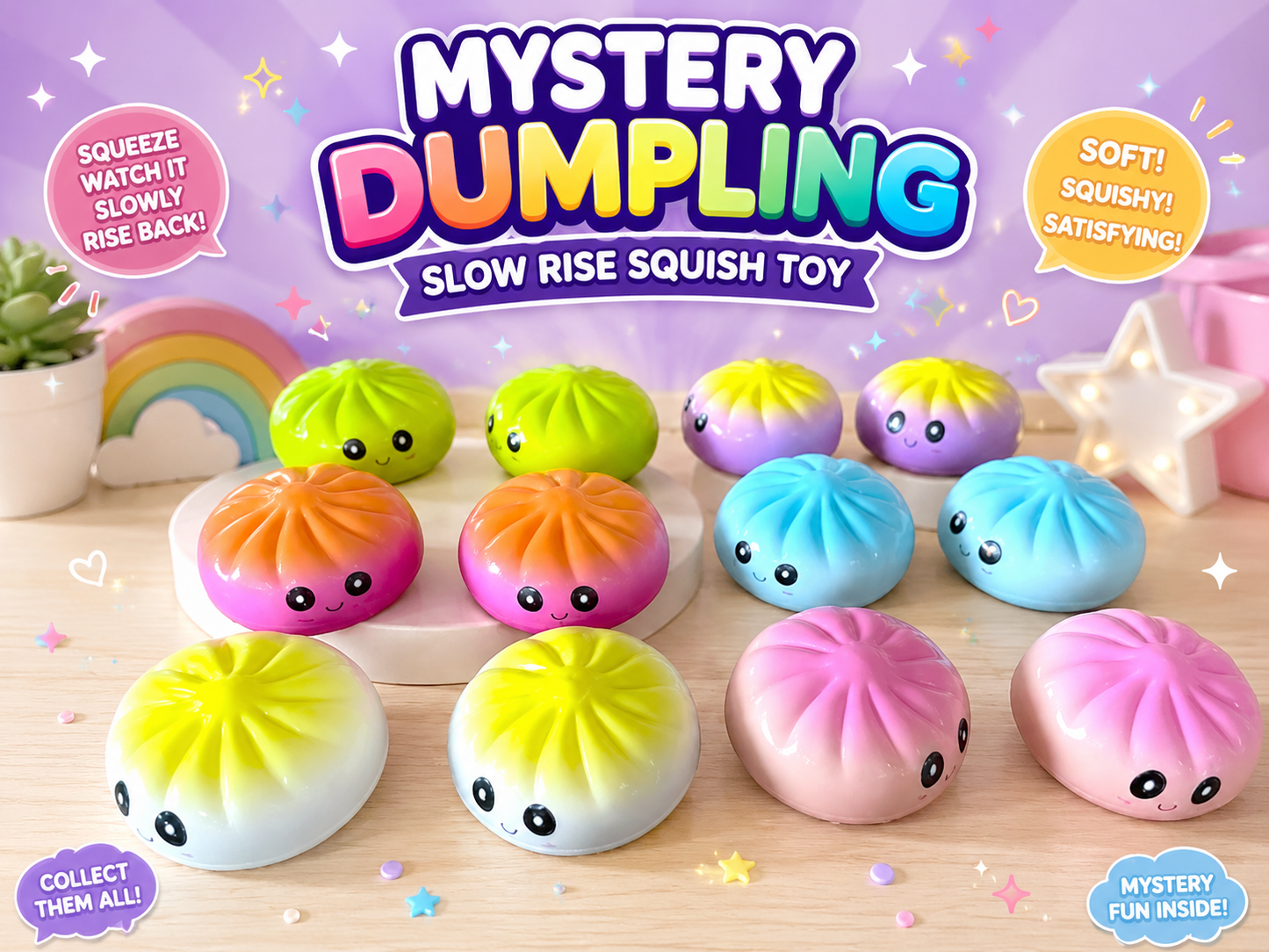 Fun Doh Mystery Slow Rise Dumpling