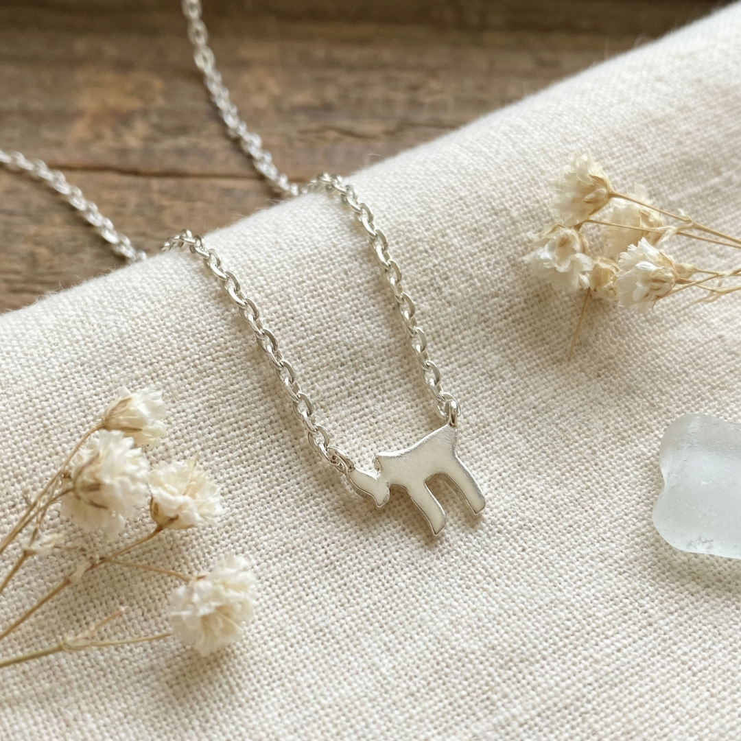 Chai Necklace | Minimalist Hebrew "Life" Symbol in Sterling Silver or Gold
