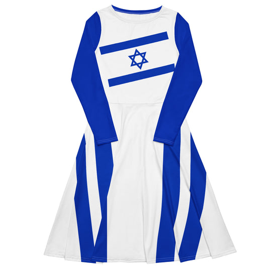 Israel Flag Dress