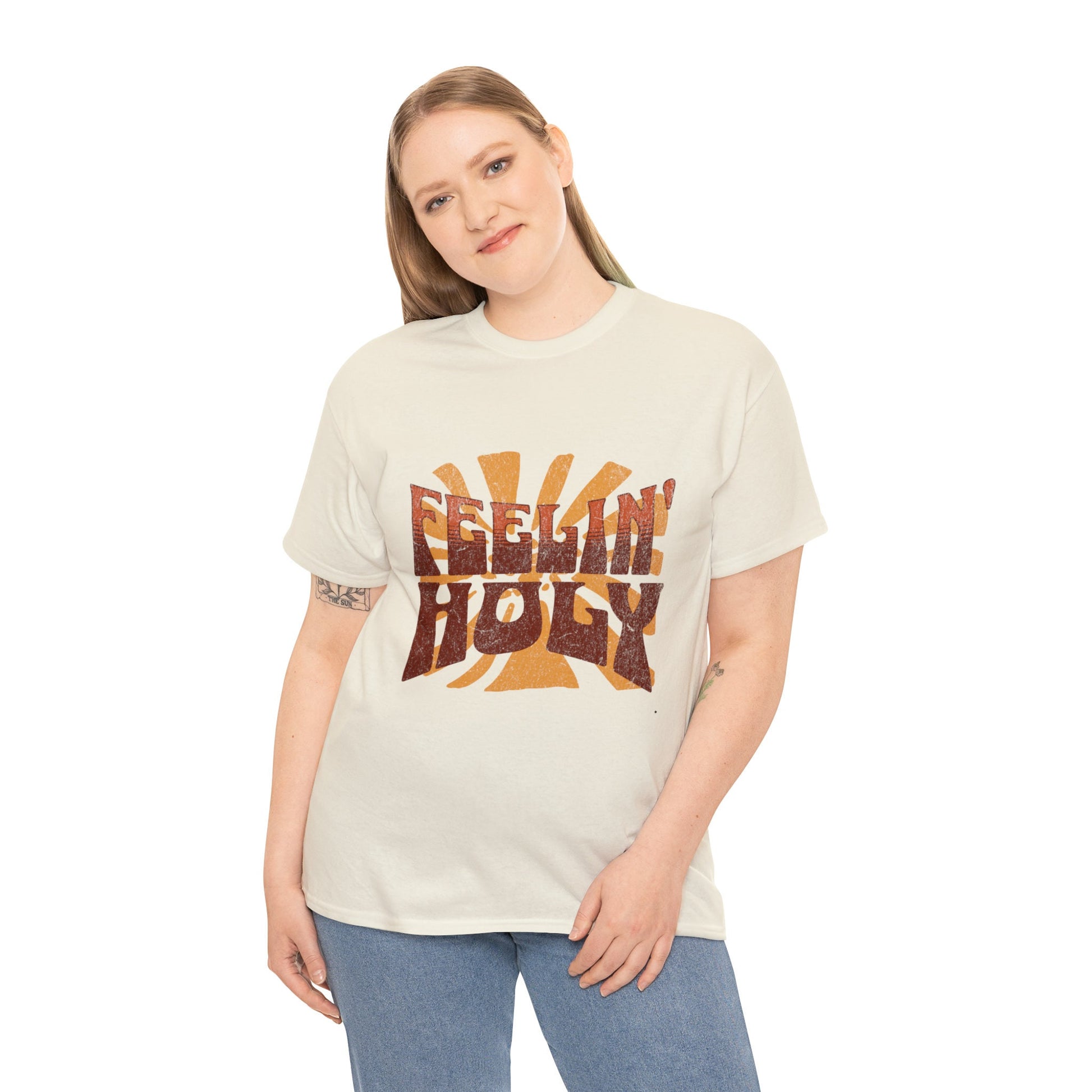 Feelin' Holy T-Shirt - Mystical Design for Rosh Hashanah Judaica Gift - Shana Tova