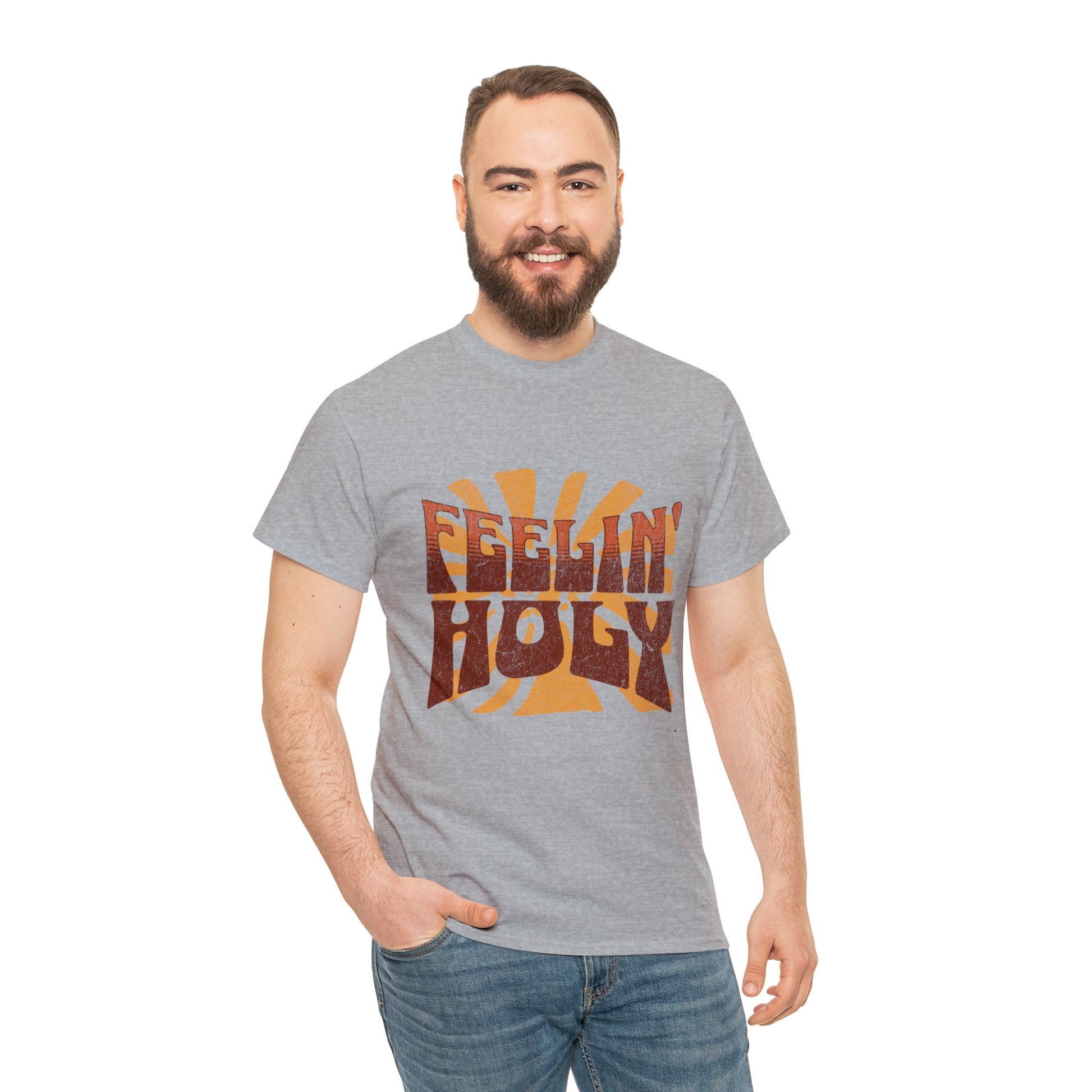 Feelin' Holy T-Shirt - Mystical Design for Rosh Hashanah Judaica Gift - Shana Tova