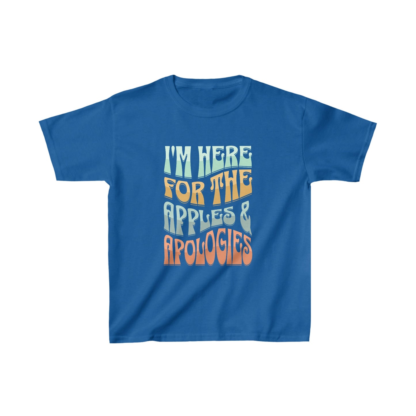 I'm Here for the Apples and Apologies shirts l kids rosh hashana shirt