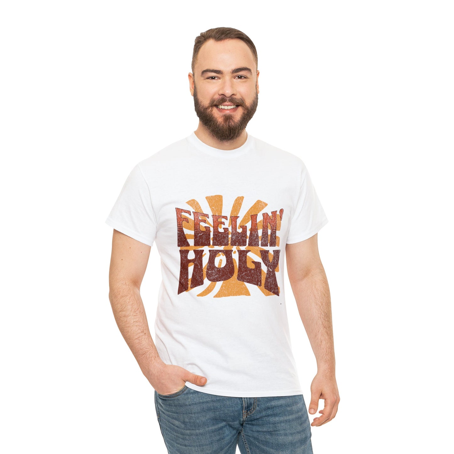 Feelin' Holy T-Shirt - Mystical Design for Rosh Hashanah Judaica Gift - Shana Tova