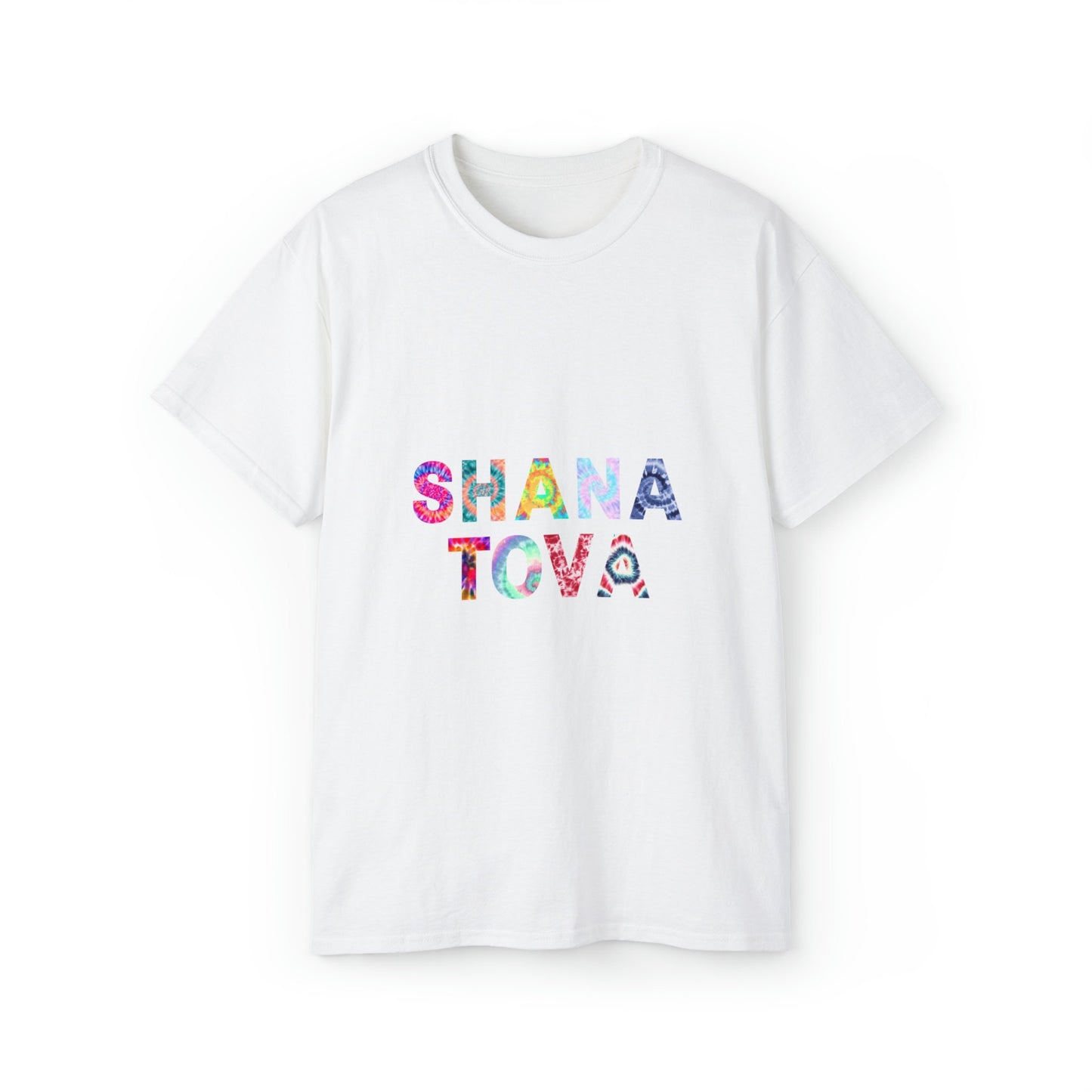 Shana Tova Tie Dye T-Shirt - Rosh Hashanah Judaica Gift| rosh hashana fun