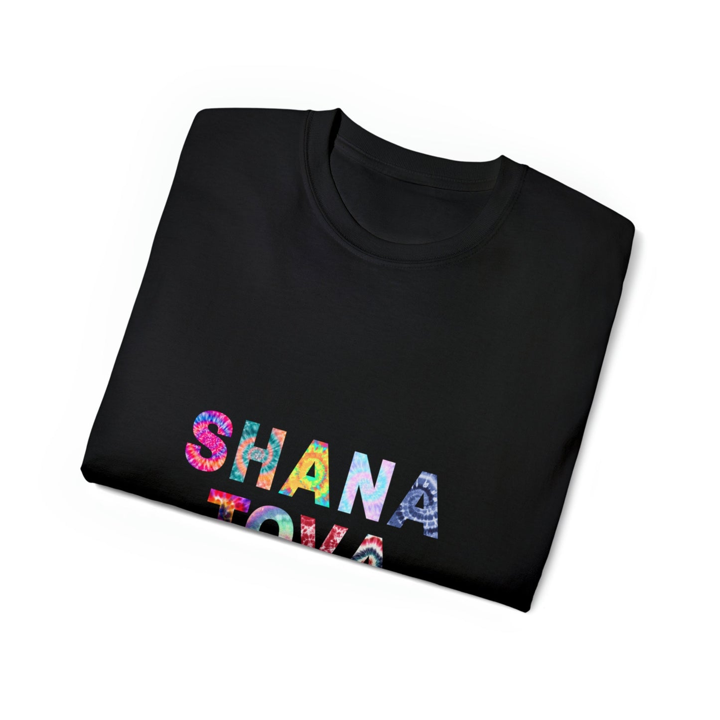 Shana Tova Tie Dye T-Shirt - Rosh Hashanah Judaica Gift| rosh hashana fun