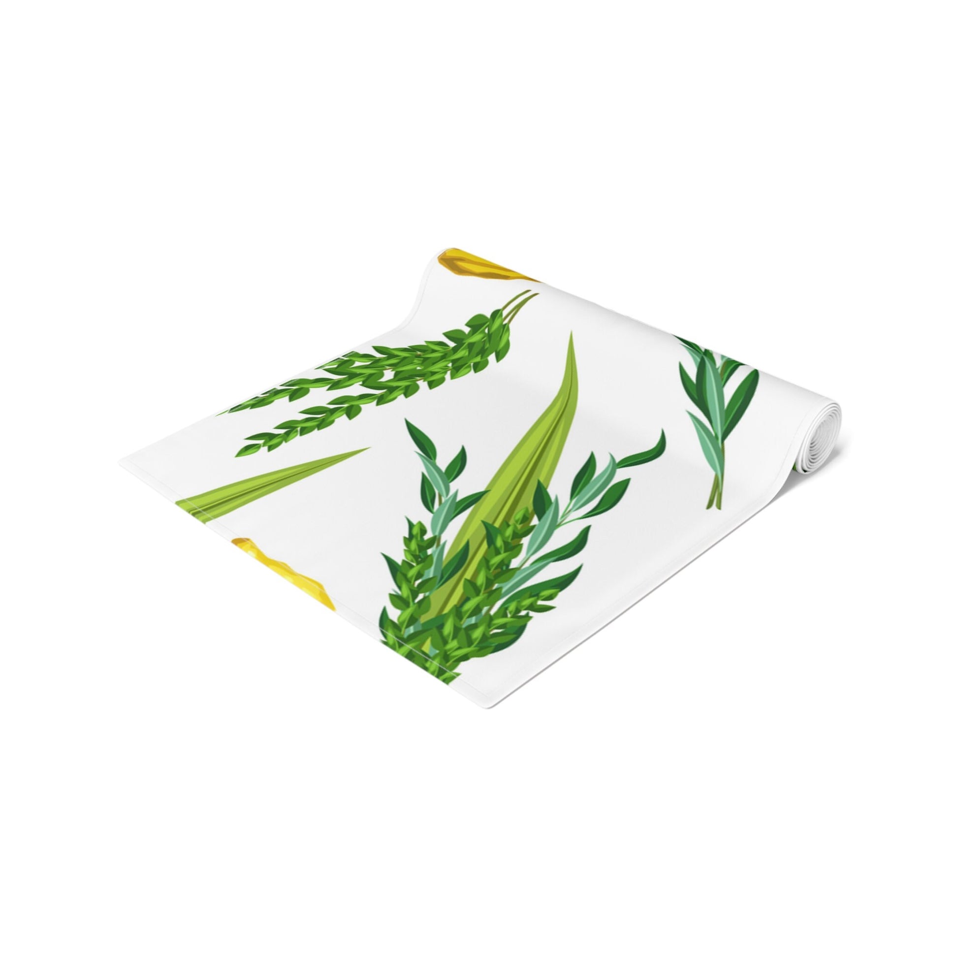 Lulav and Etrog Sukkot Table Runner| Sukkot Celebration with a Lulav and Etrog Table Runner